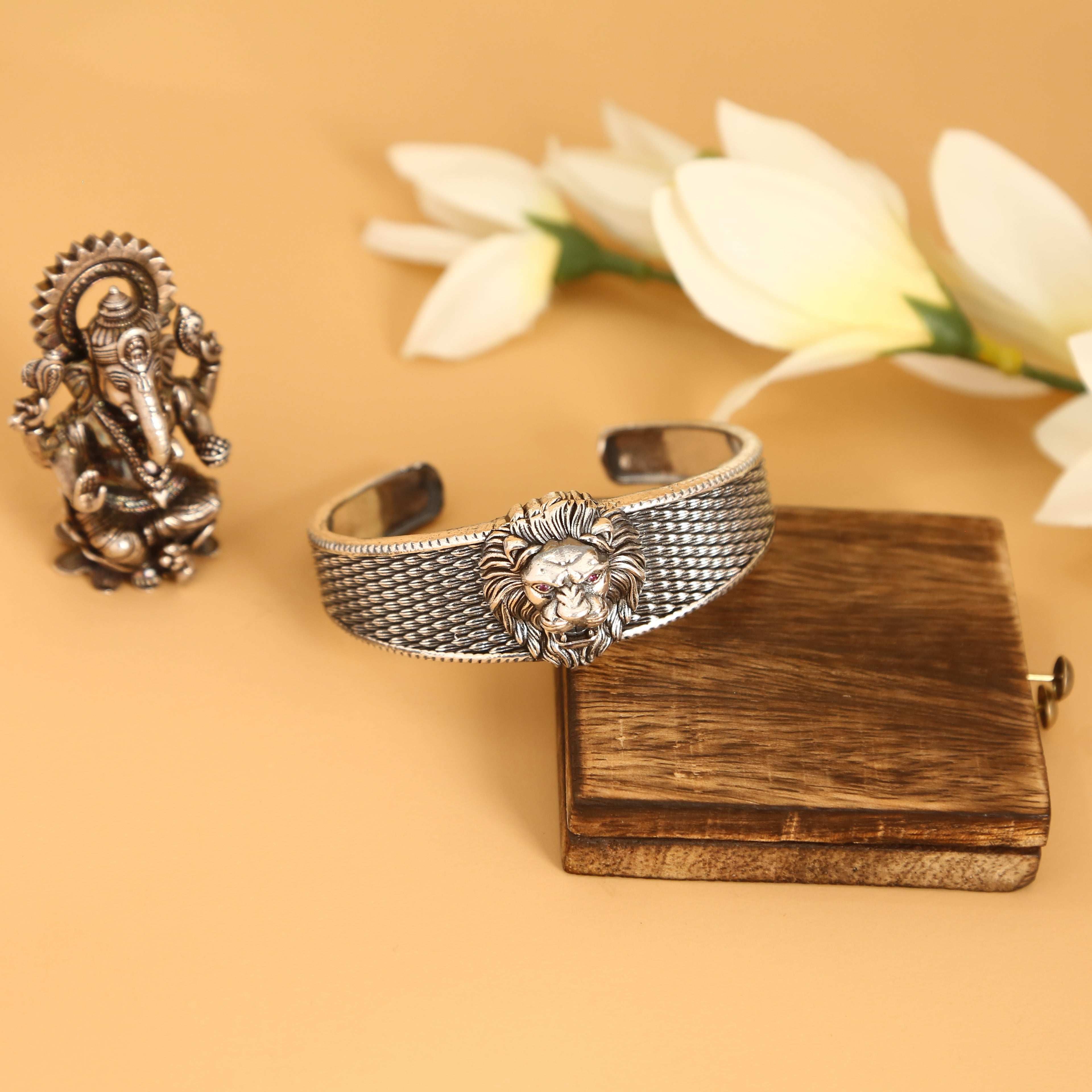 Lion Silver Bracelet