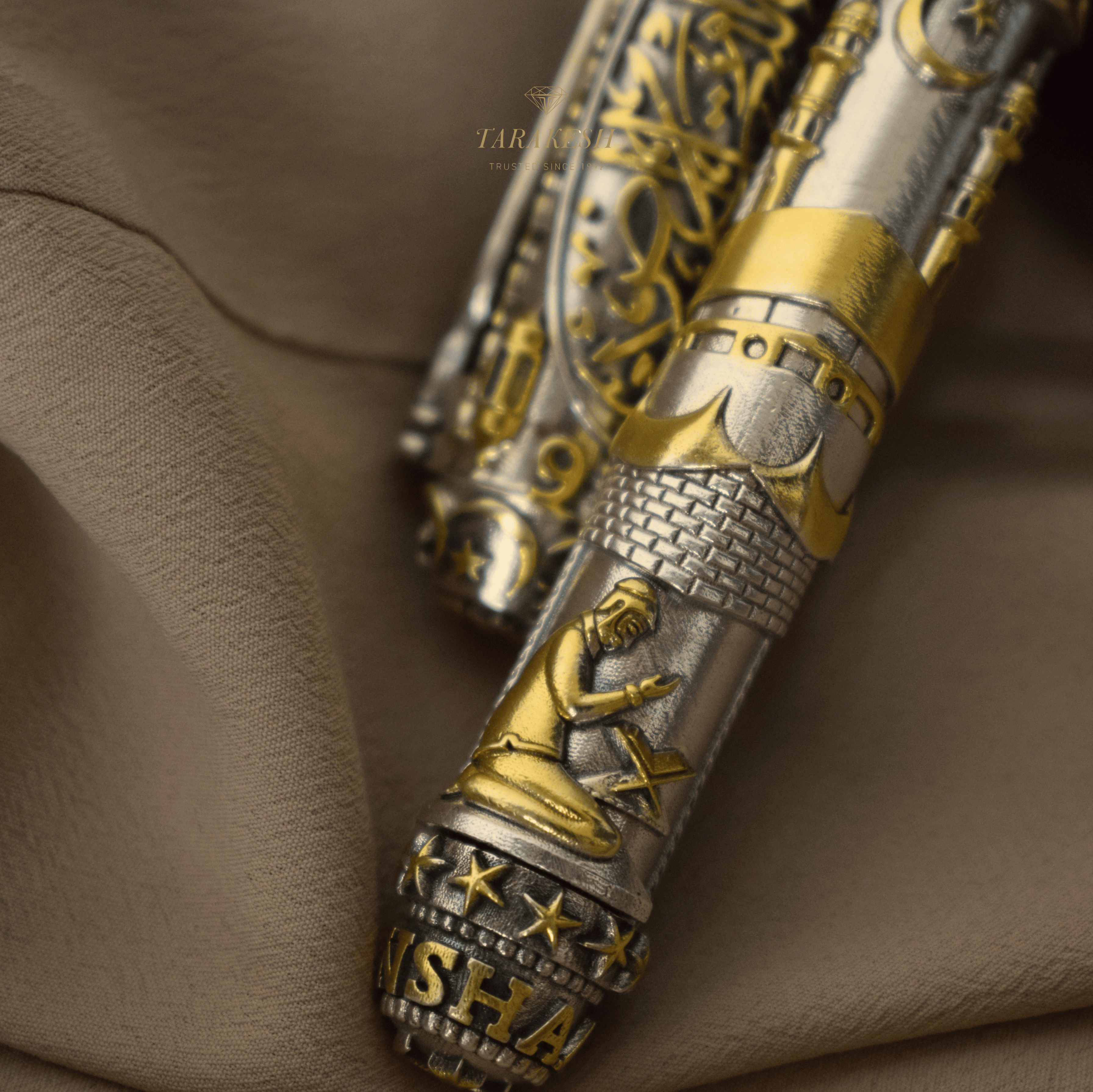 Royal silver pen