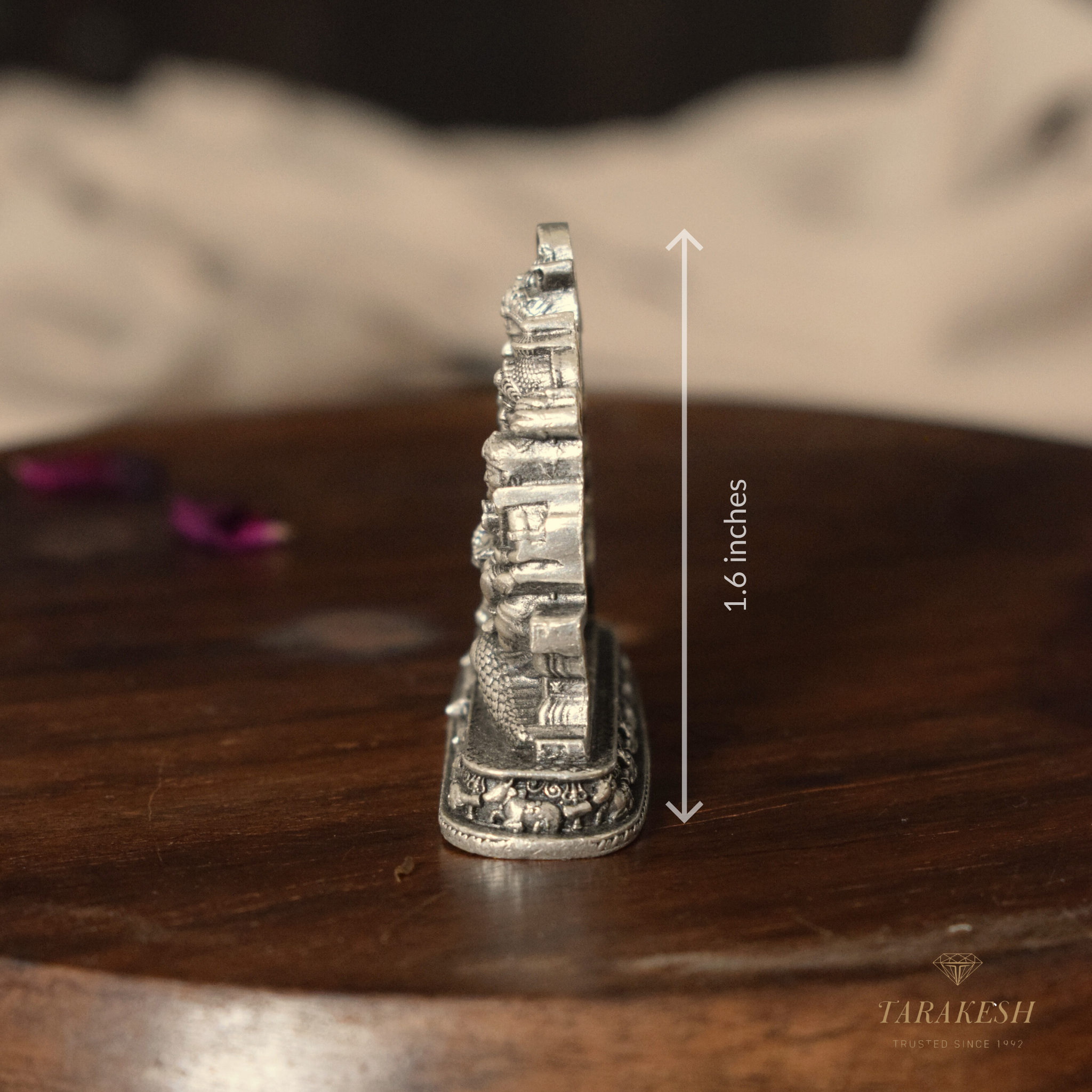 Shiva Pure Silver Idol: Shiva Family Edition