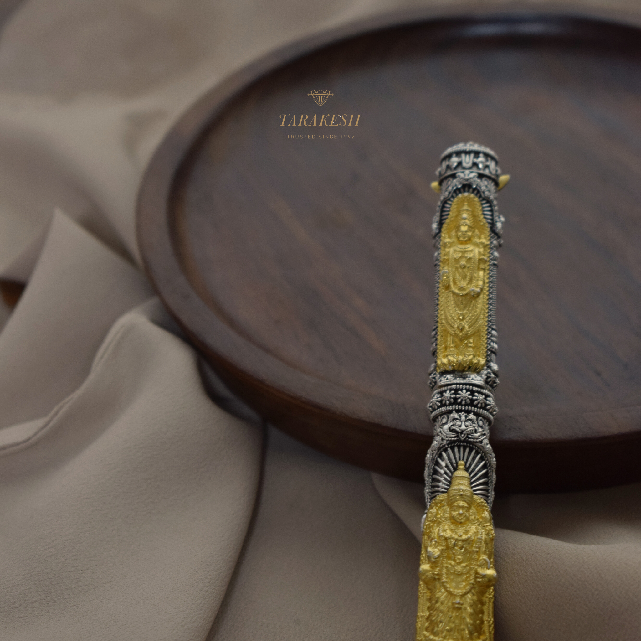 Venkateshwara Pure Silver Pen: Tirumala Edition