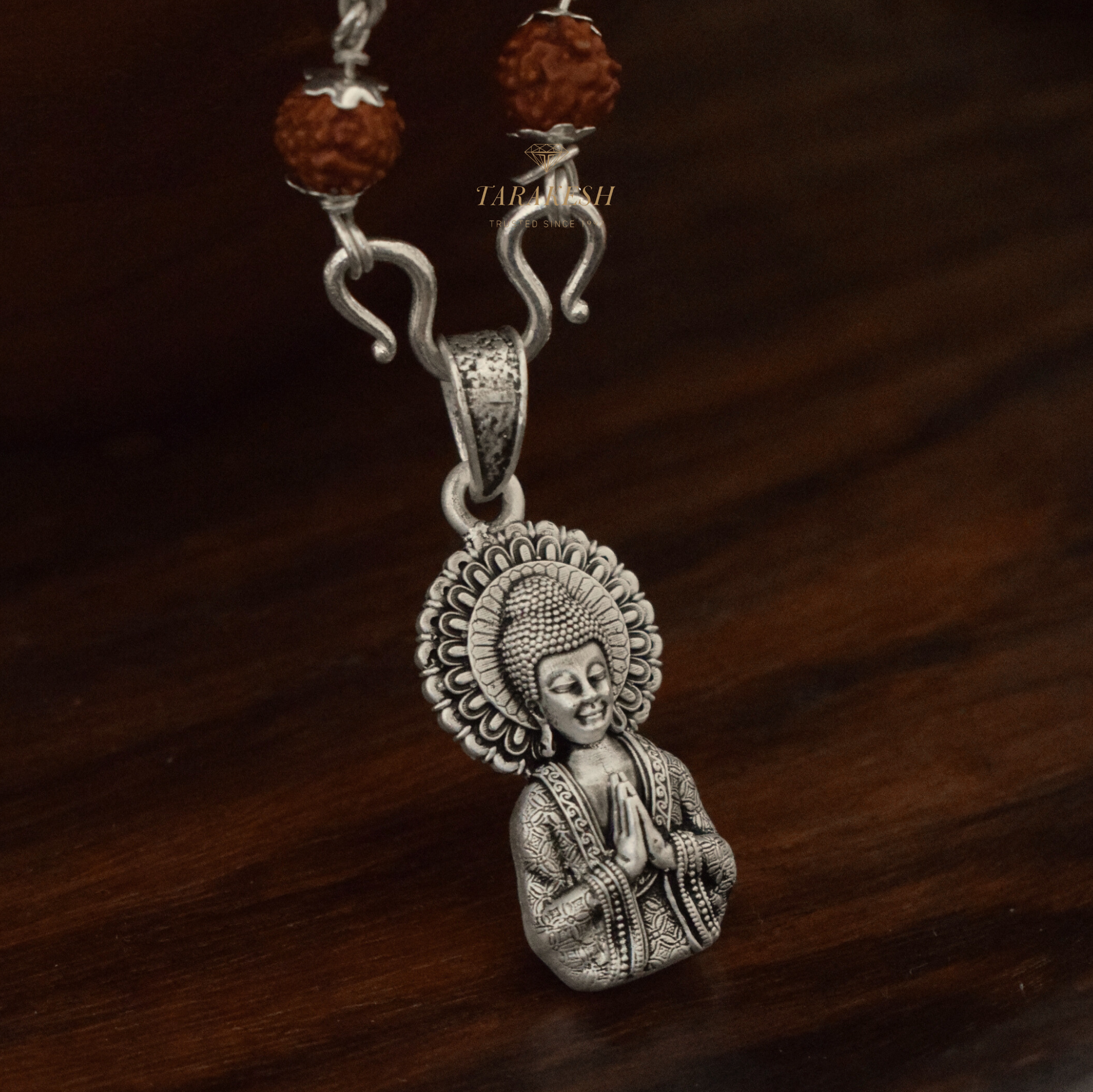 Buddha Pure Silver Pendant