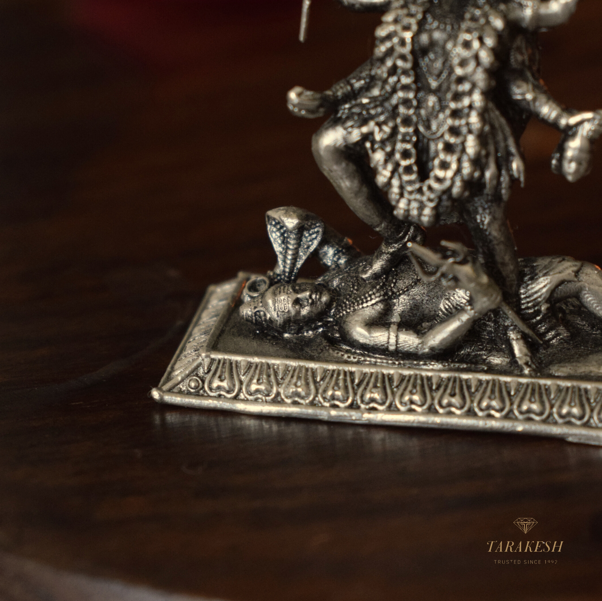 Kali Pure Silver Idol: Mahakali Edition