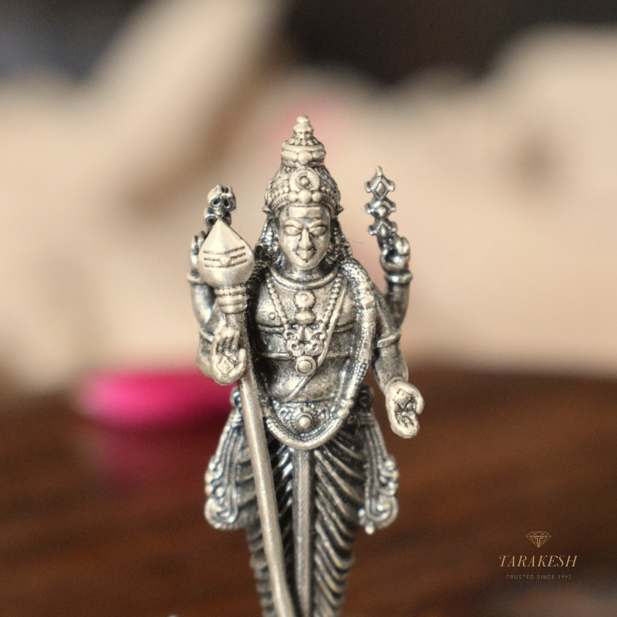 Murugan Pure Silver Idol: Subrahmanya Edition