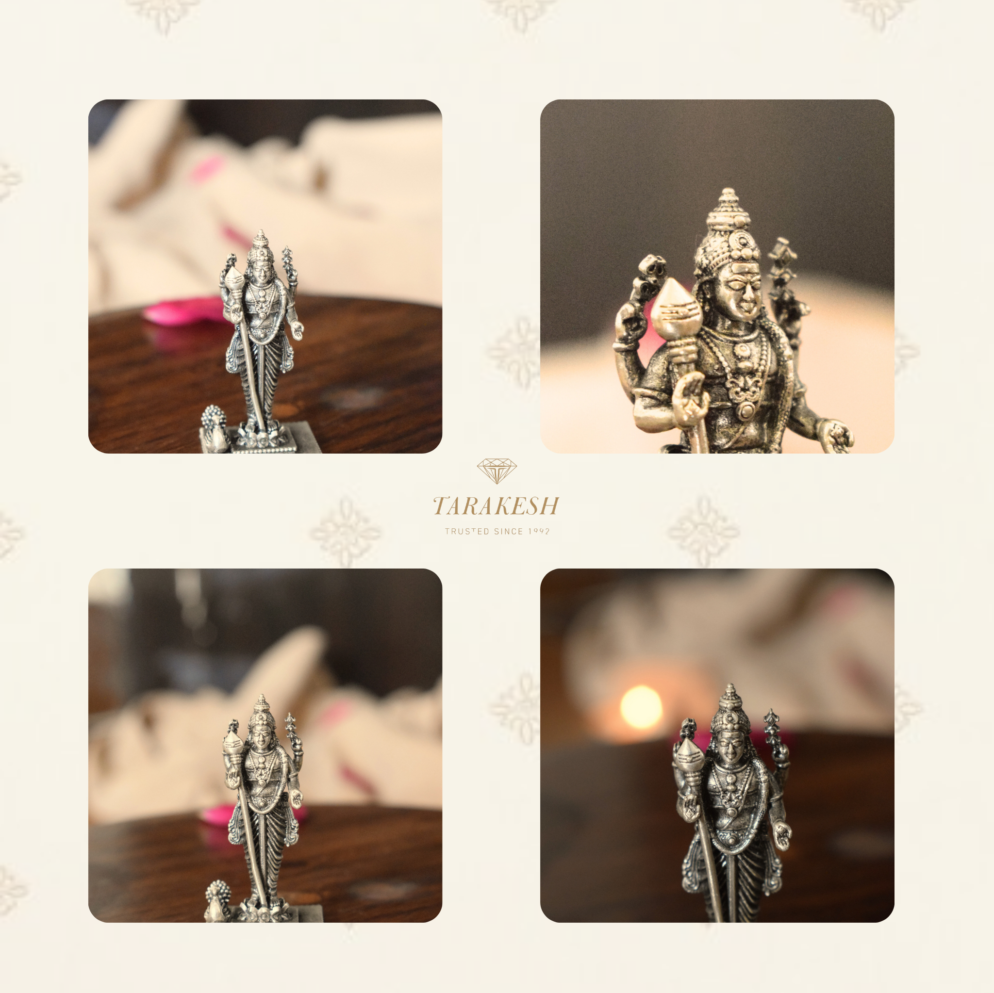 Murugan Pure Silver Idol: Subrahmanya Edition