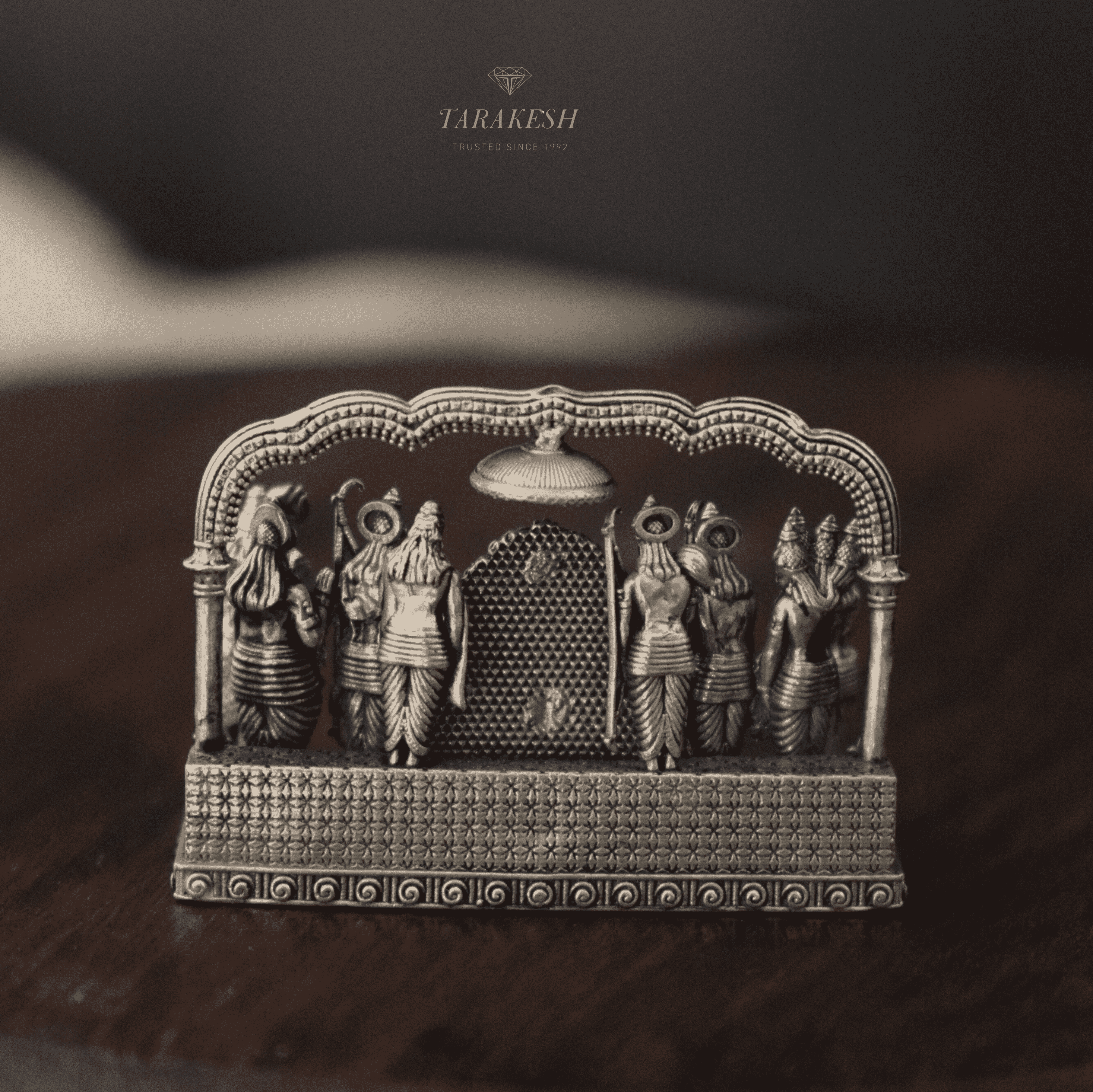 Ram Darbar Pure Silver Idol