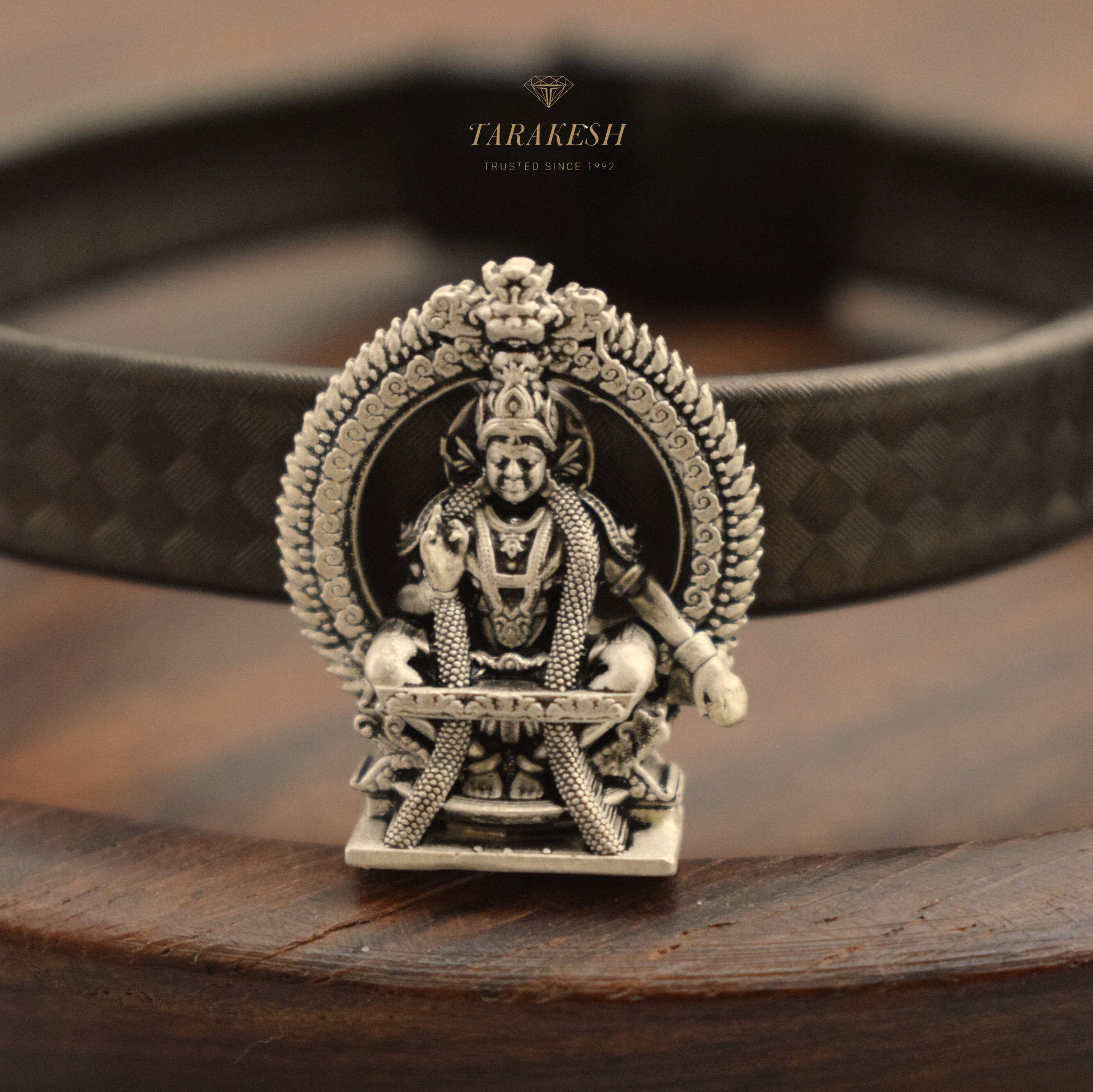 Ayyappa Pure Silver Bracelet: Manikandan Edition