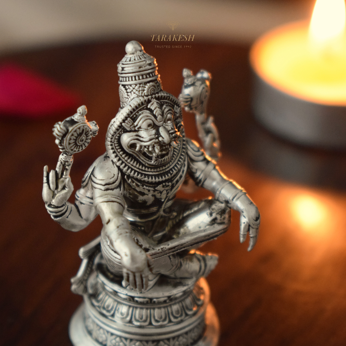 Narasimha Pure Silver Idol