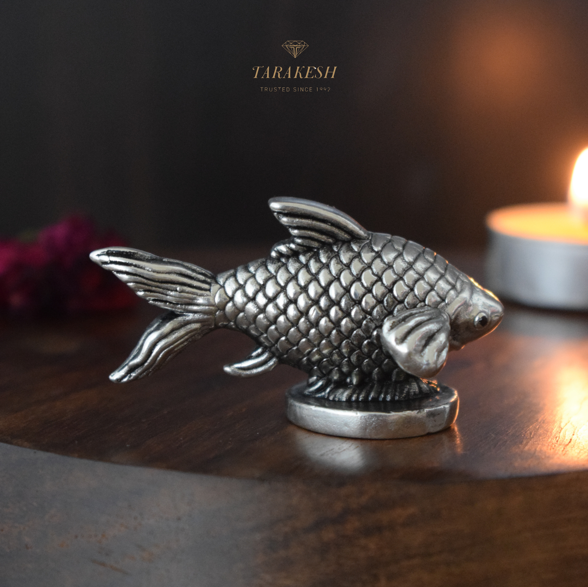 Fish Pure Silver Idol