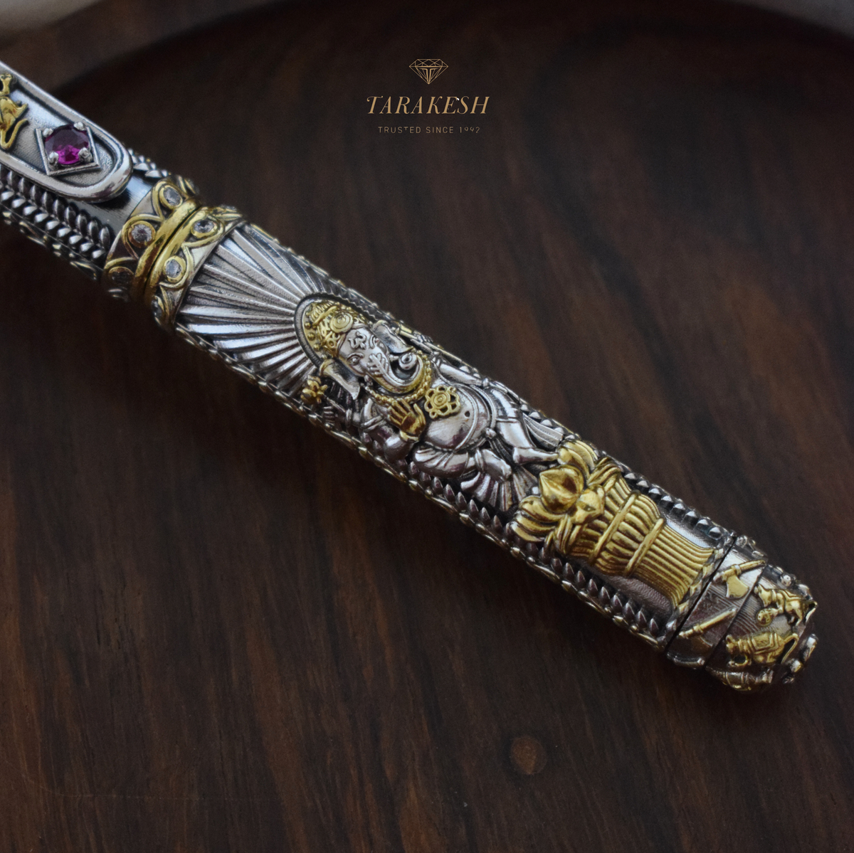 Ganesha Pure Silver Pen