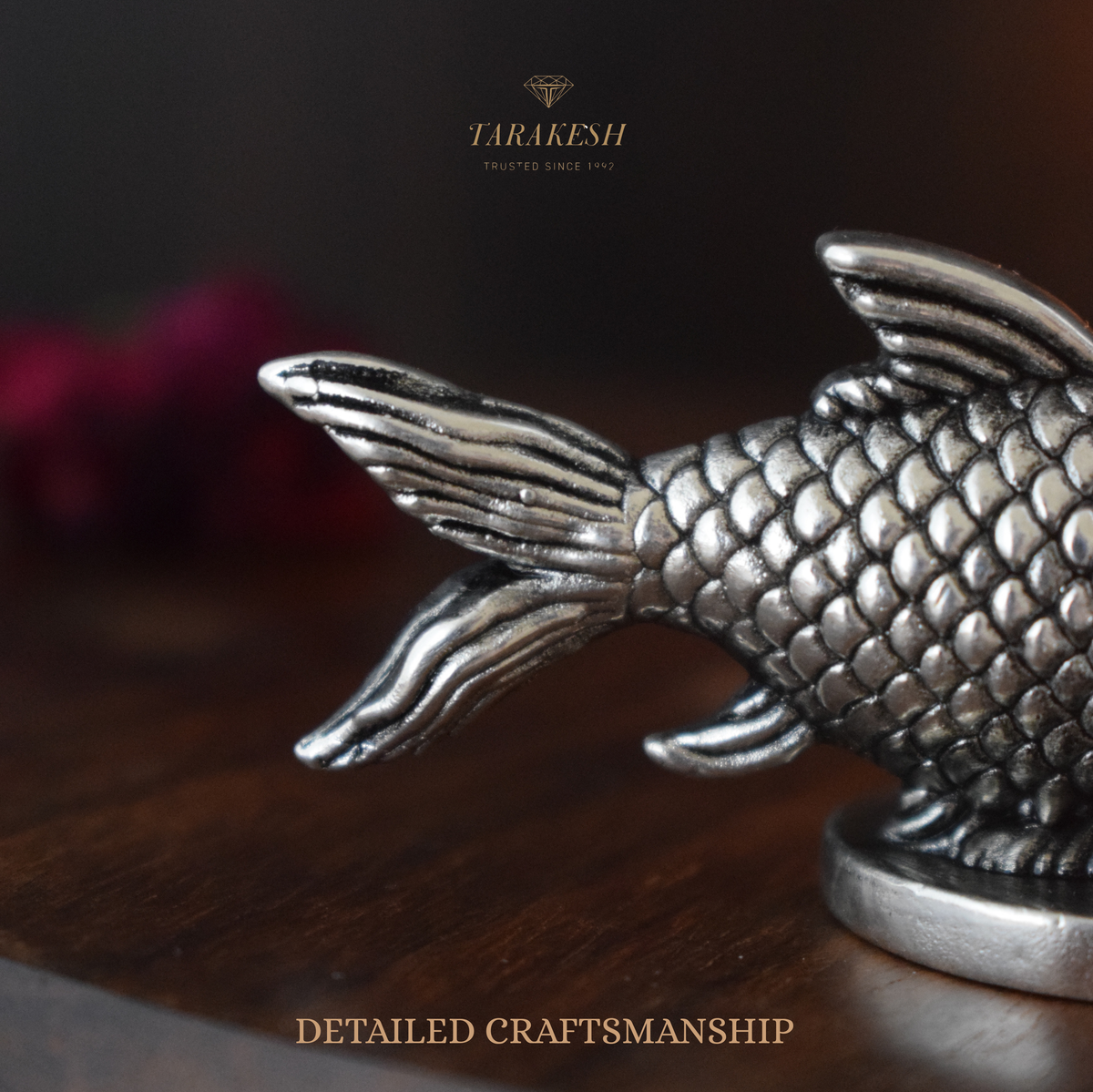 Fish Pure Silver Idol
