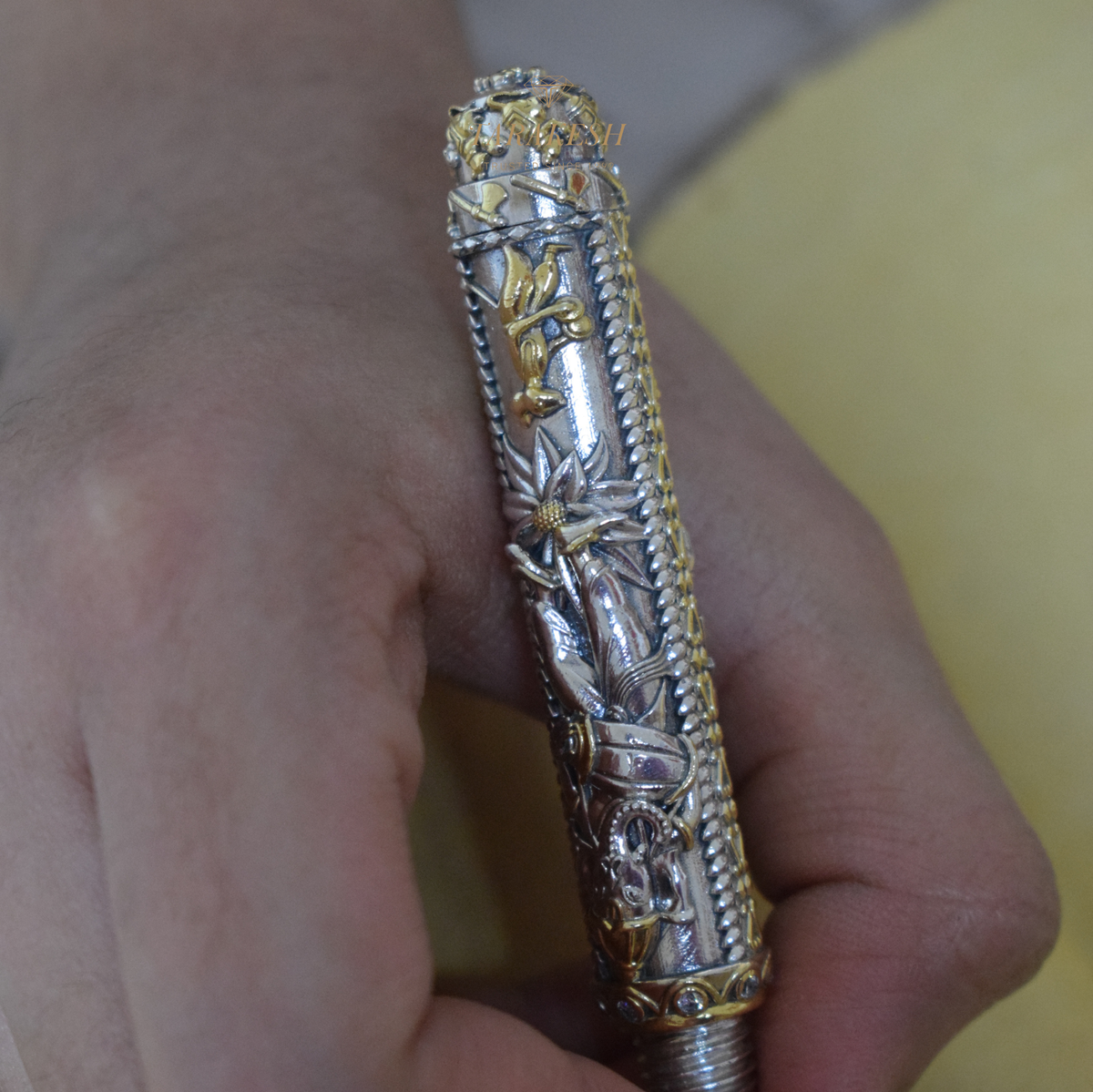 Ganesha Pure Silver Pen