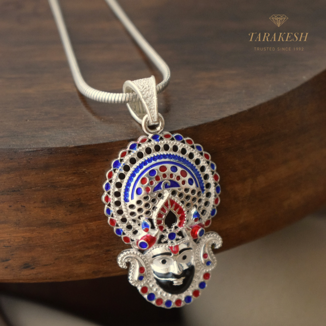 Pure Silver Khatu Shyam Pendant