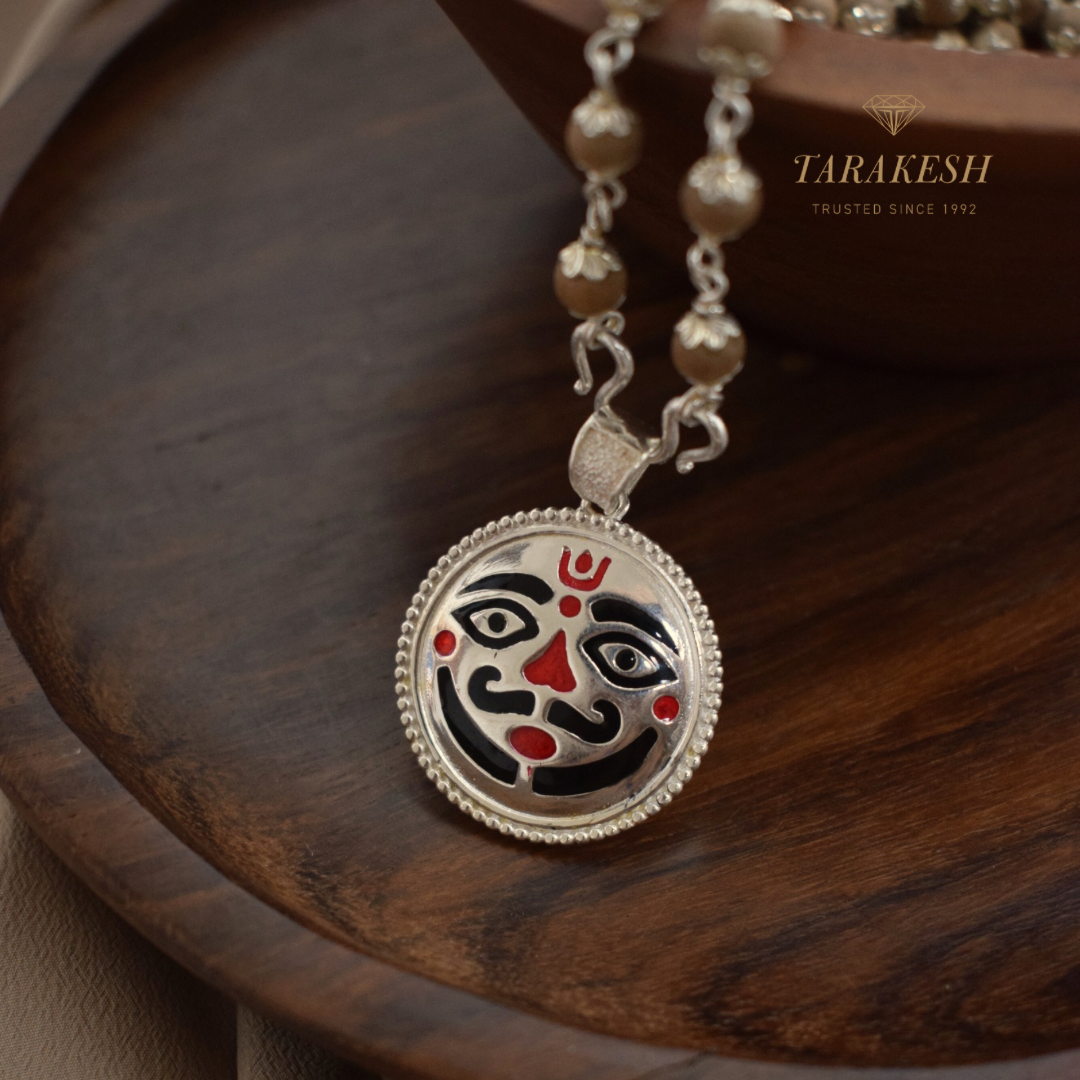 Salasar Balaji Pure Silver Pendant