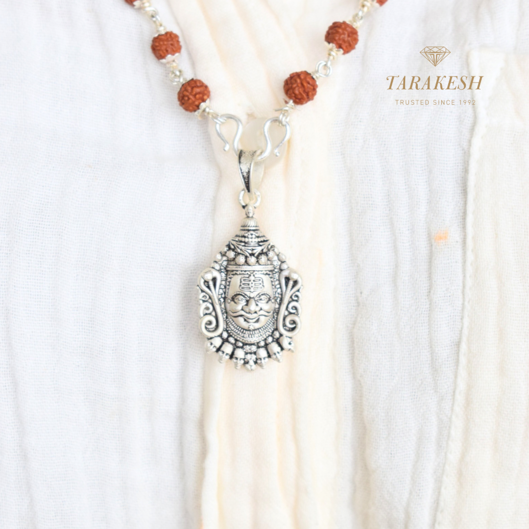 Shiva Pure Silver Pendant: Mahakaal Edition