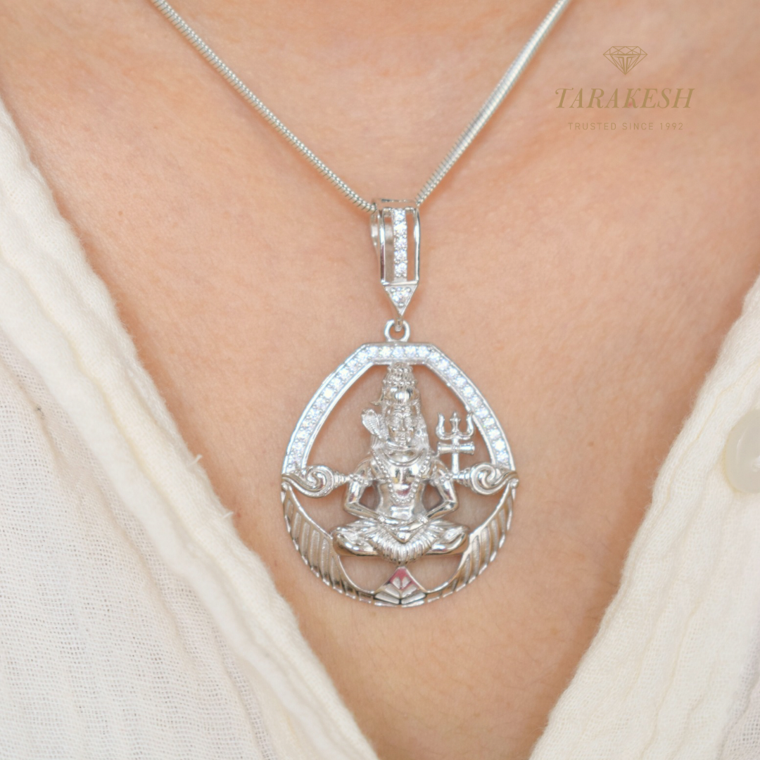 Shiva Pure Silver Pendant: Aghora Edition