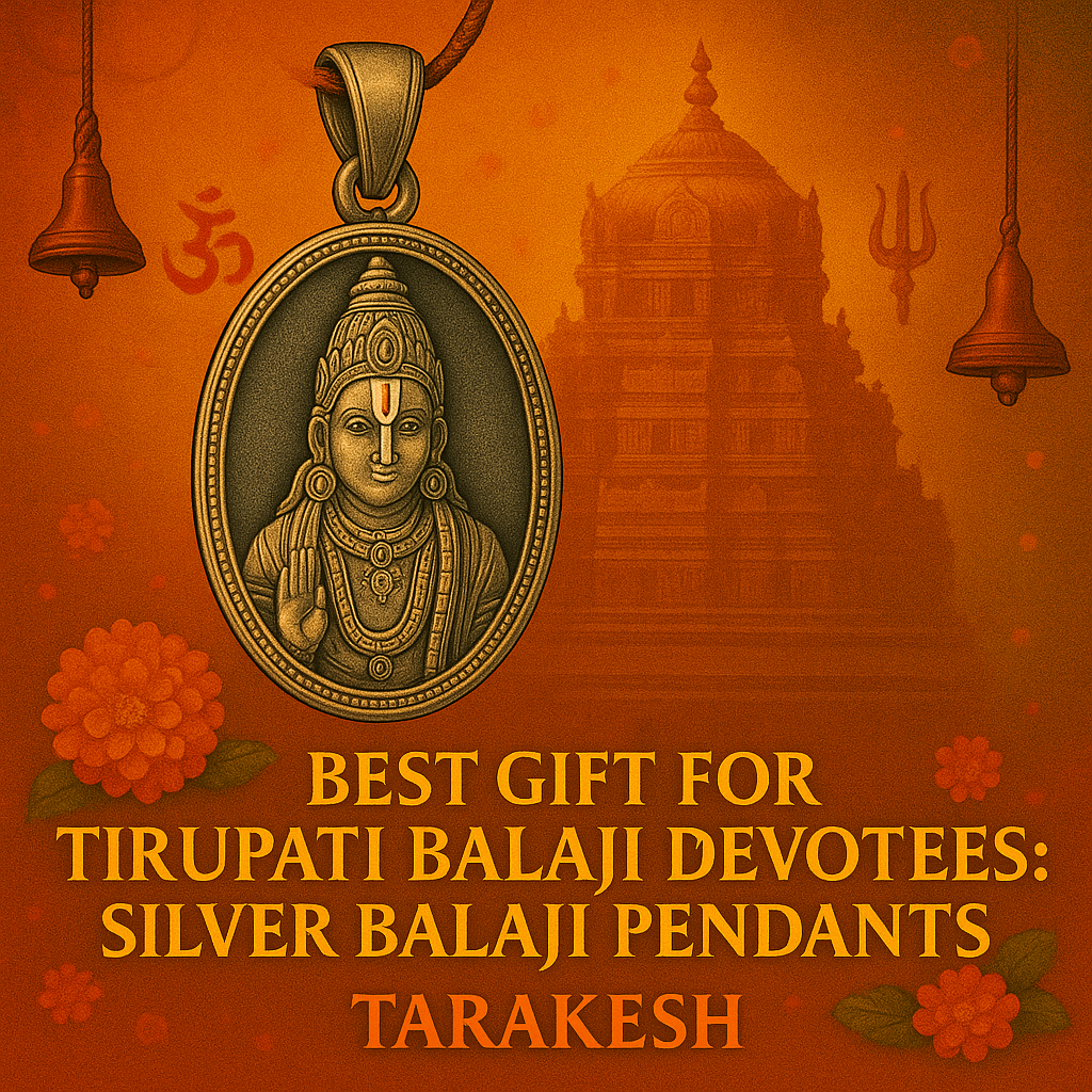 Best Gift for Tirupati Balaji Devotees: Silver Balaji Pendants