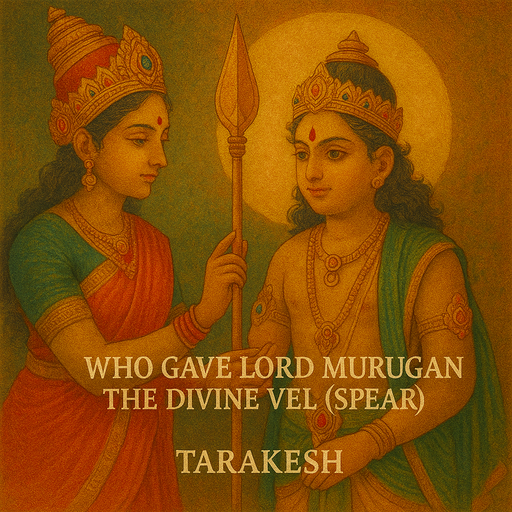 Who Gave Lord Murugan the Divine Vel (Spear)?