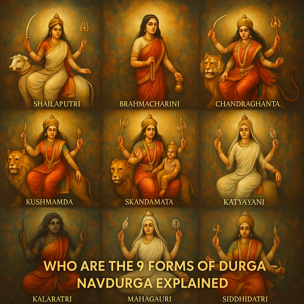 Who Are the 9 Forms of Durga – Navdurga Explained