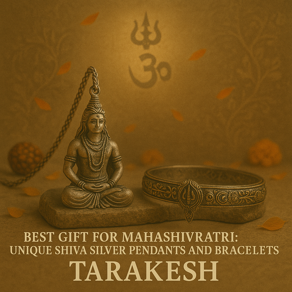 Best Gift for Mahashivratri: Unique Shiva Silver Pendants and Bracelets