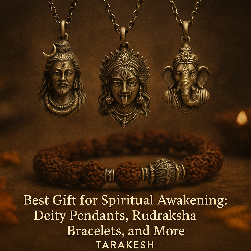 Best Gift for Spiritual Awakening: Deity Pendants, Rudraksha Bracelets, and More