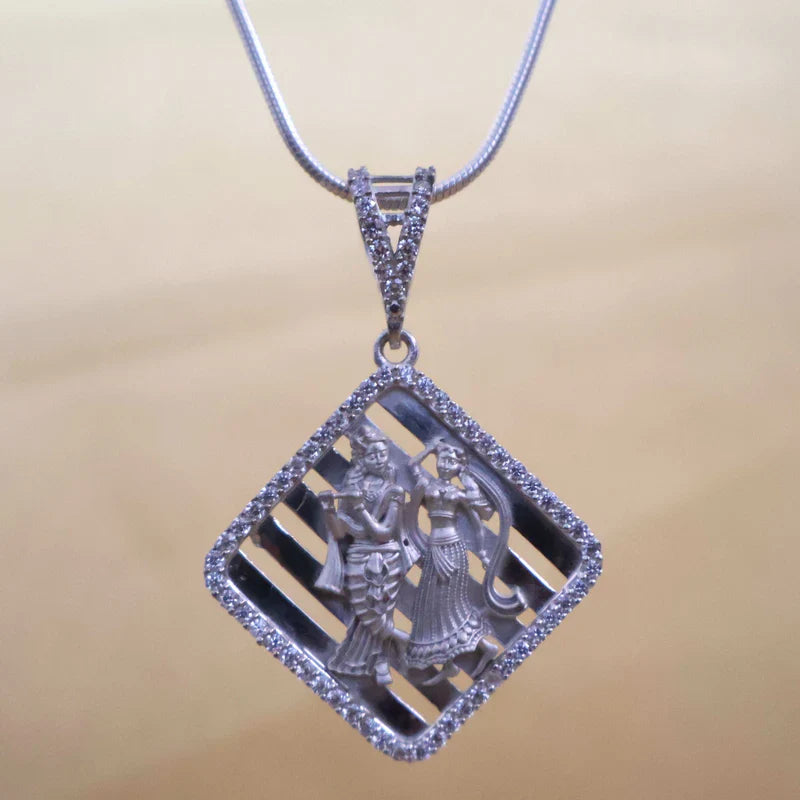 Best Gift for Krishna Lovers: Silver Pendants, Flute Jewellery, and Radha Krishna Idols