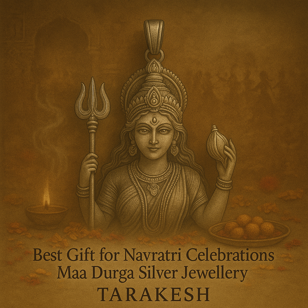 Best Gift for Navratri Celebrations: Maa Durga Silver Jewellery