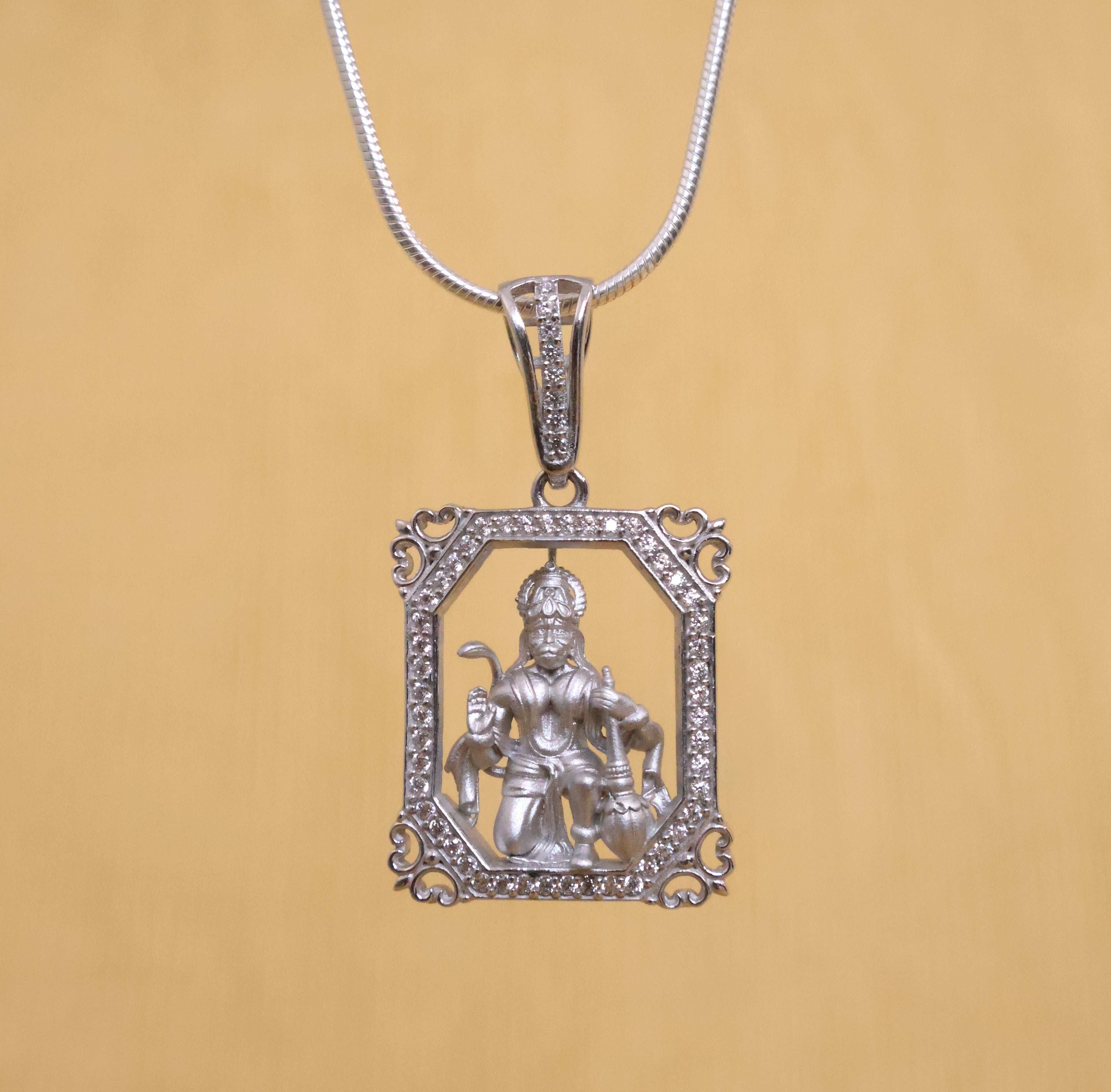 Hanuman Silver Pendant: Second Edition
