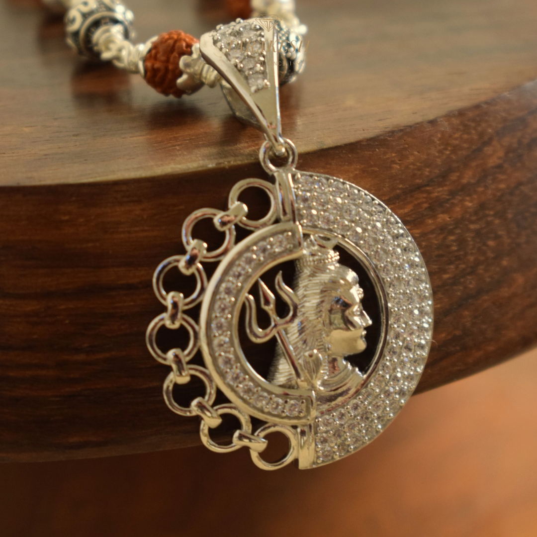Shiva pendant with chain