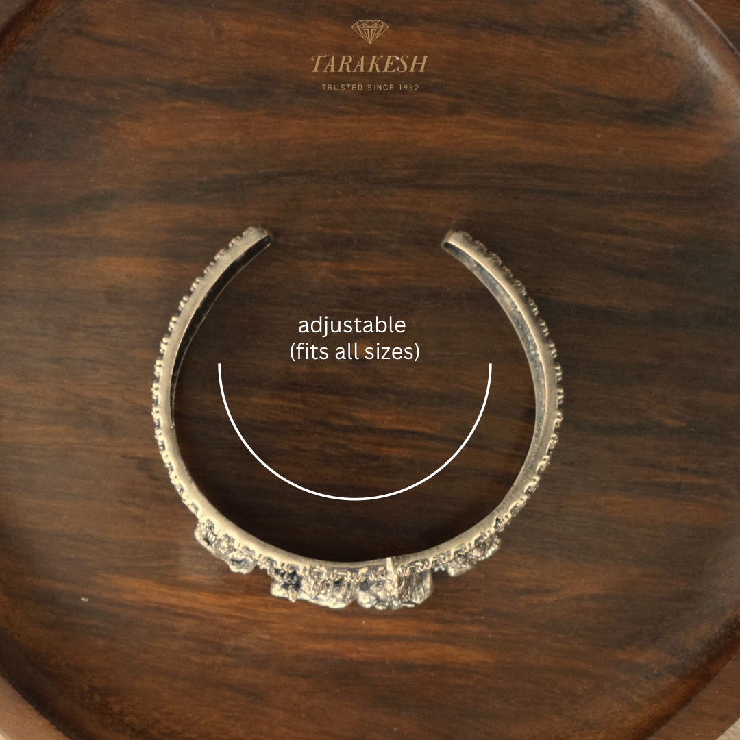 Shiva Pure Silver Bracelet: Shiva Family Edition