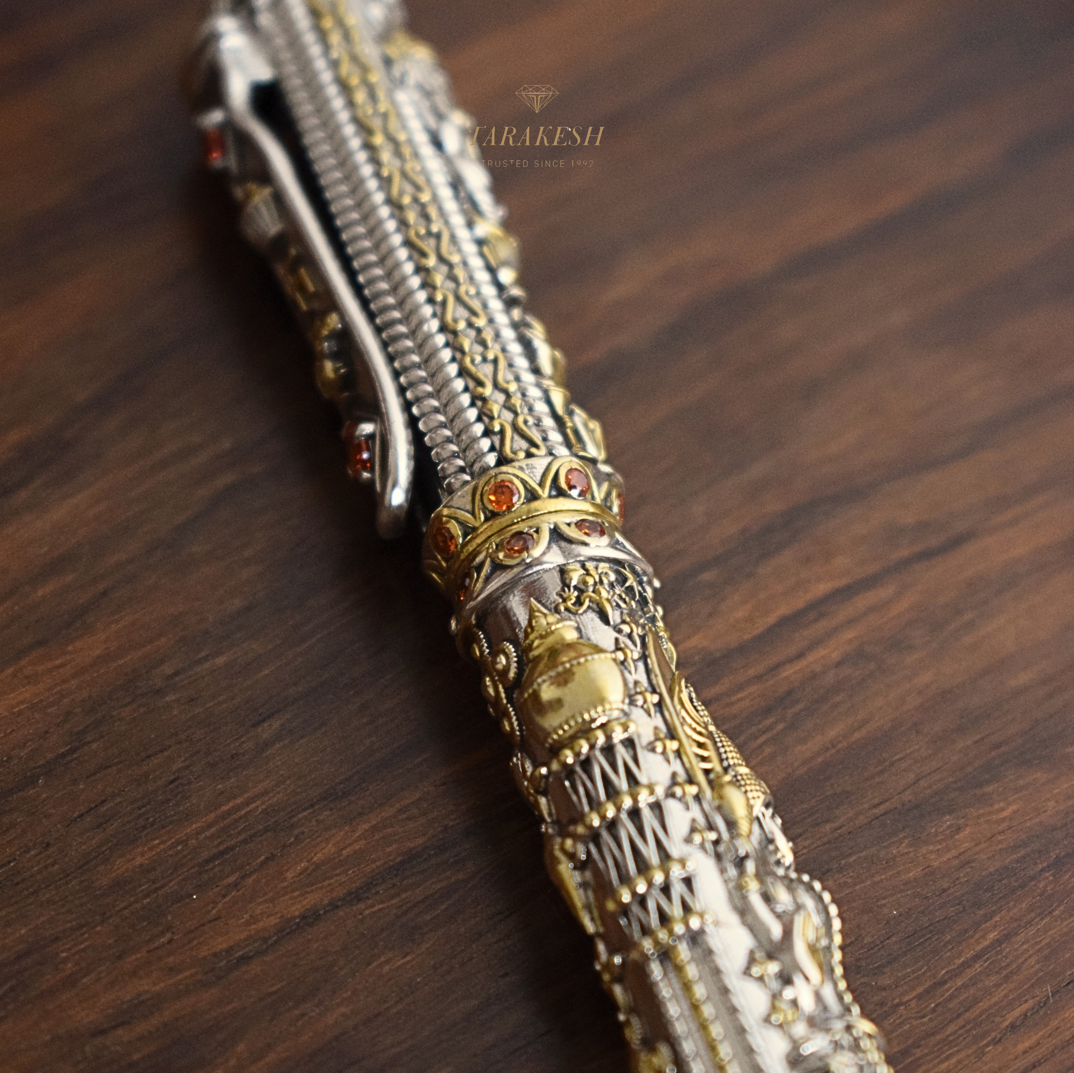 Laxmi Ganesha Pure Silver Pen