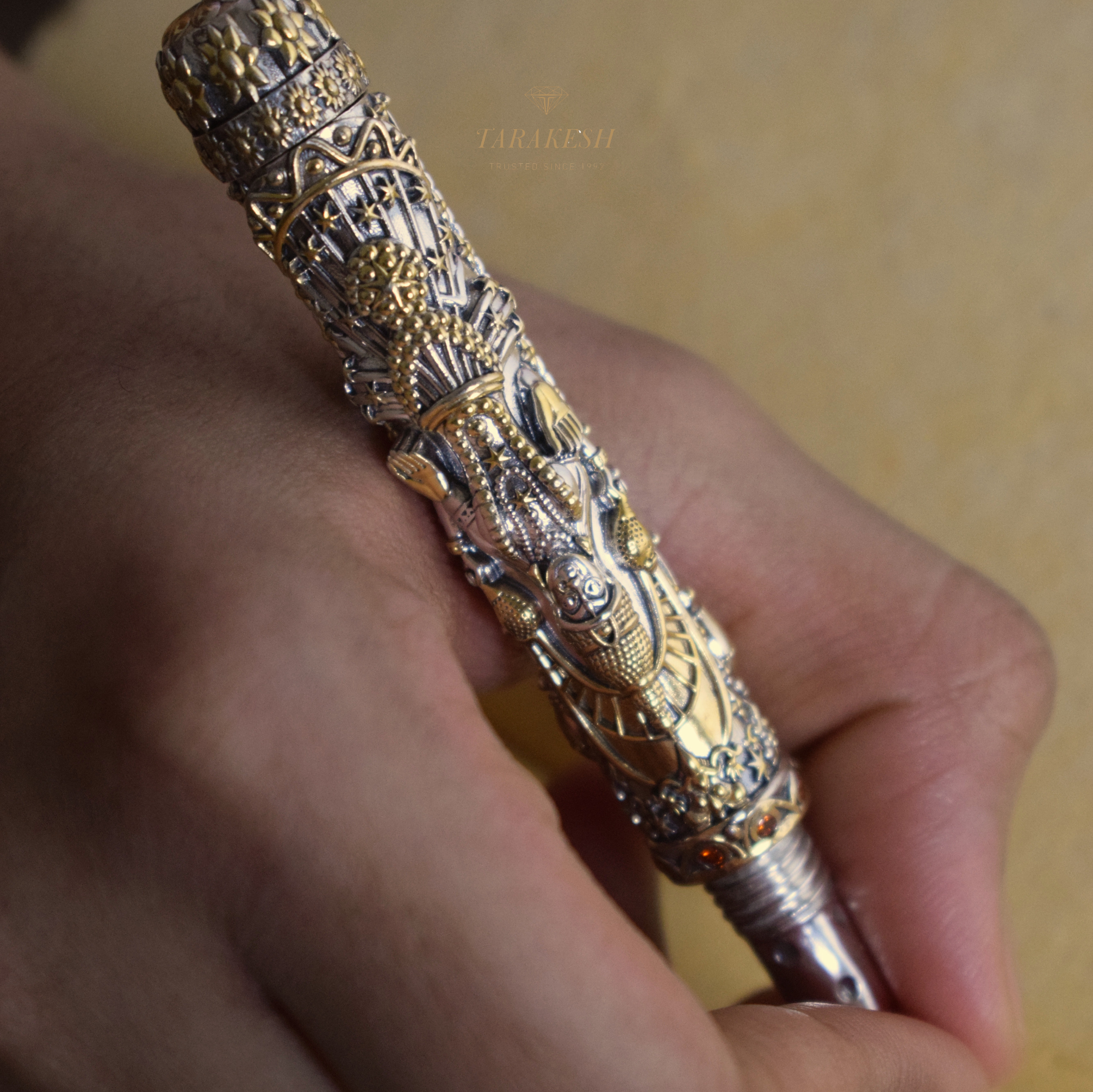 Laxmi Ganesha Pure Silver Pen