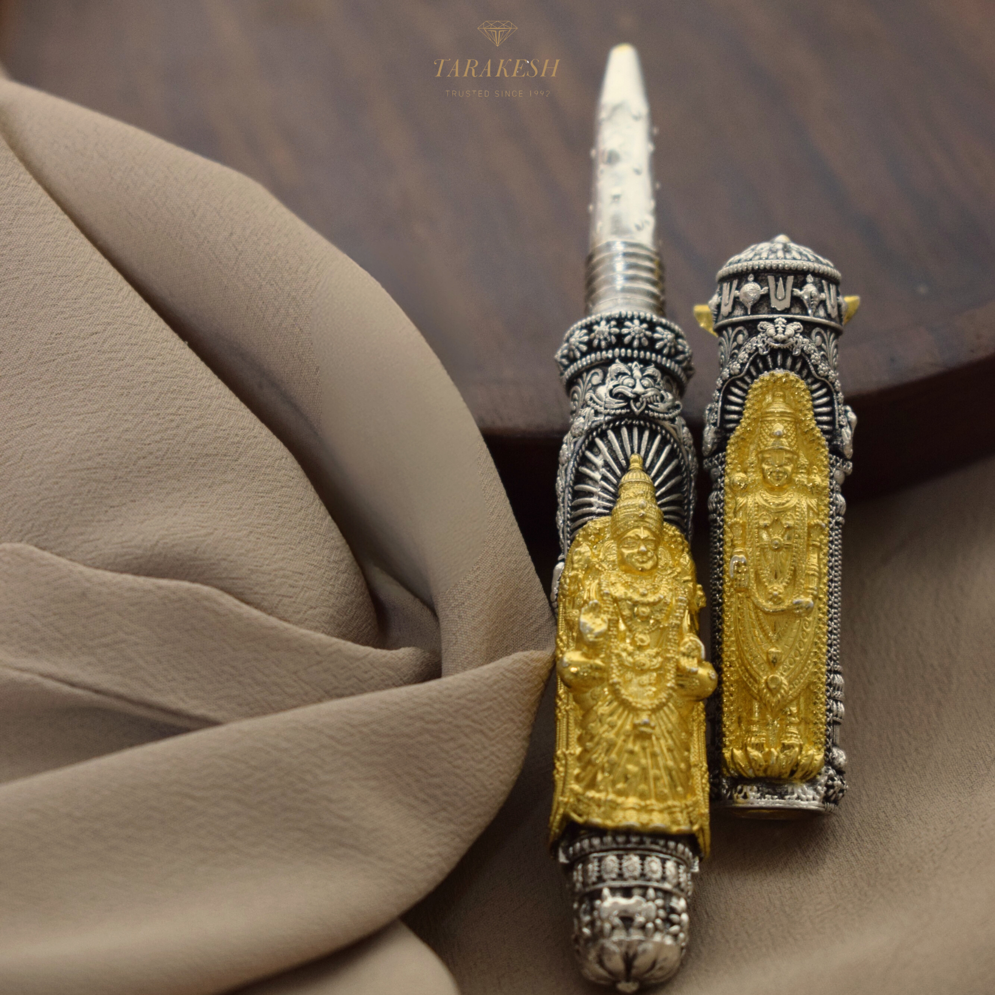Venkateshwara Pure Silver Pen: Tirumala Edition