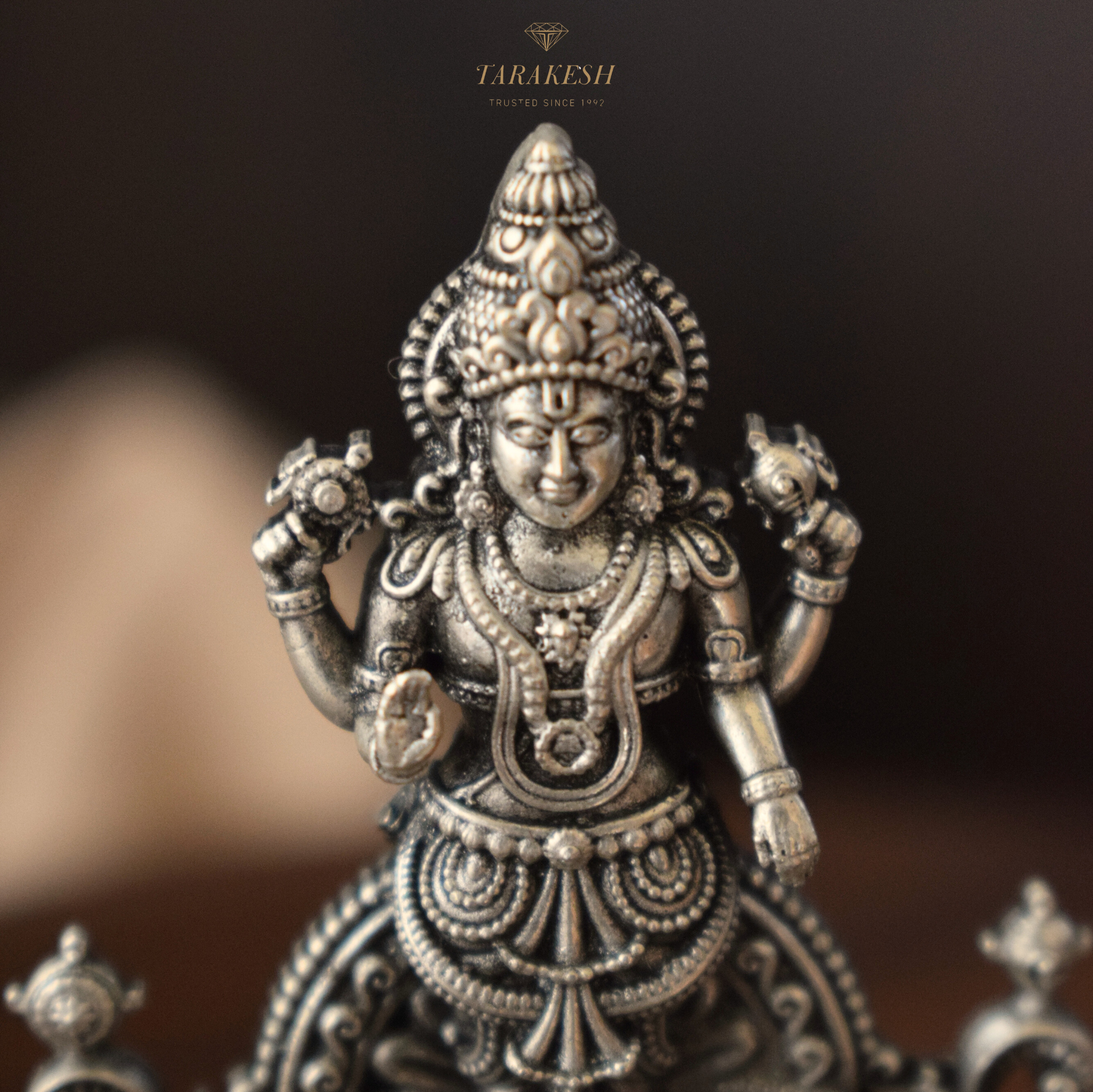 Pure Silver Surya Narayan Idol: 7 Horse Edition