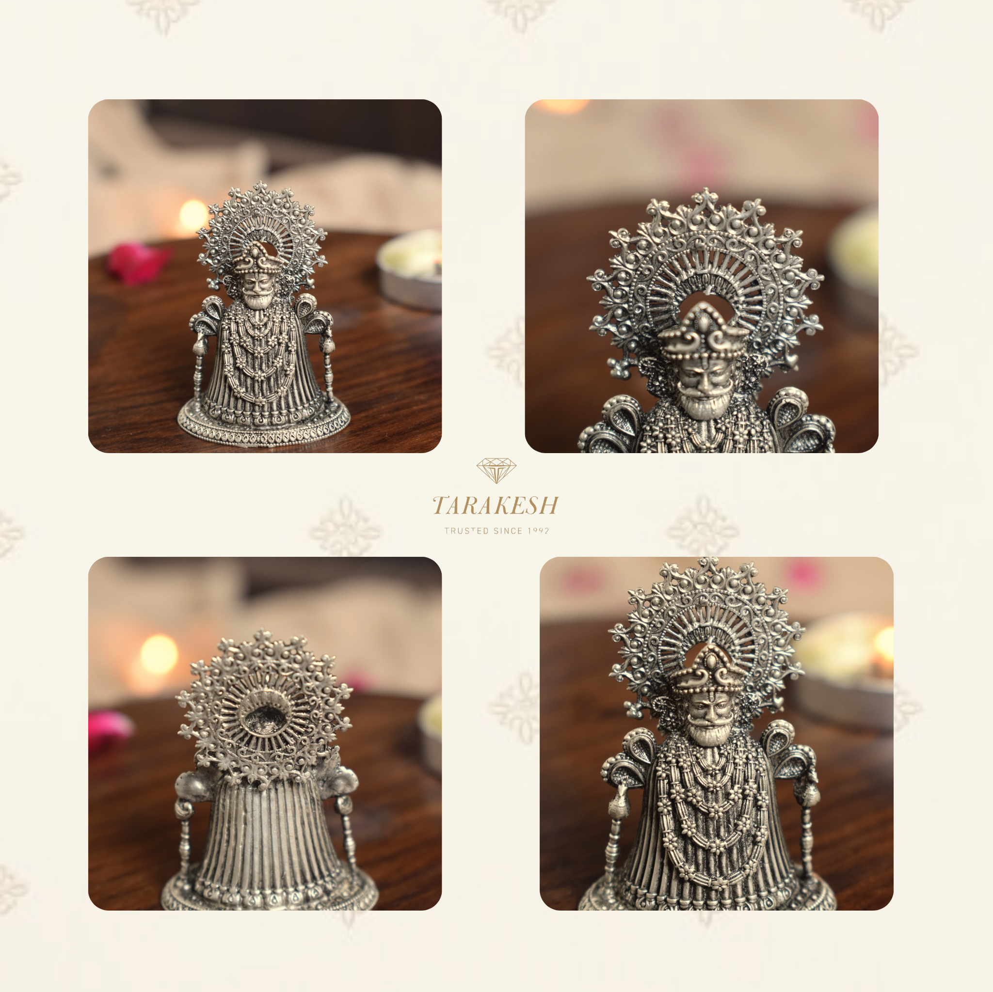 Khatu Shyam Pure Silver Idol: Barbarik Edition
