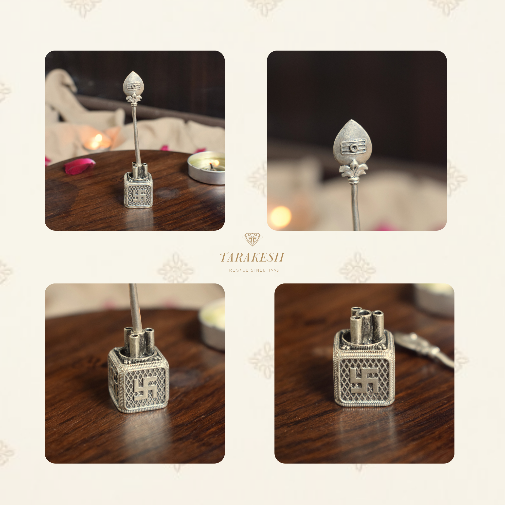 Vel Pure Silver Idol: Subrahmanya Edition