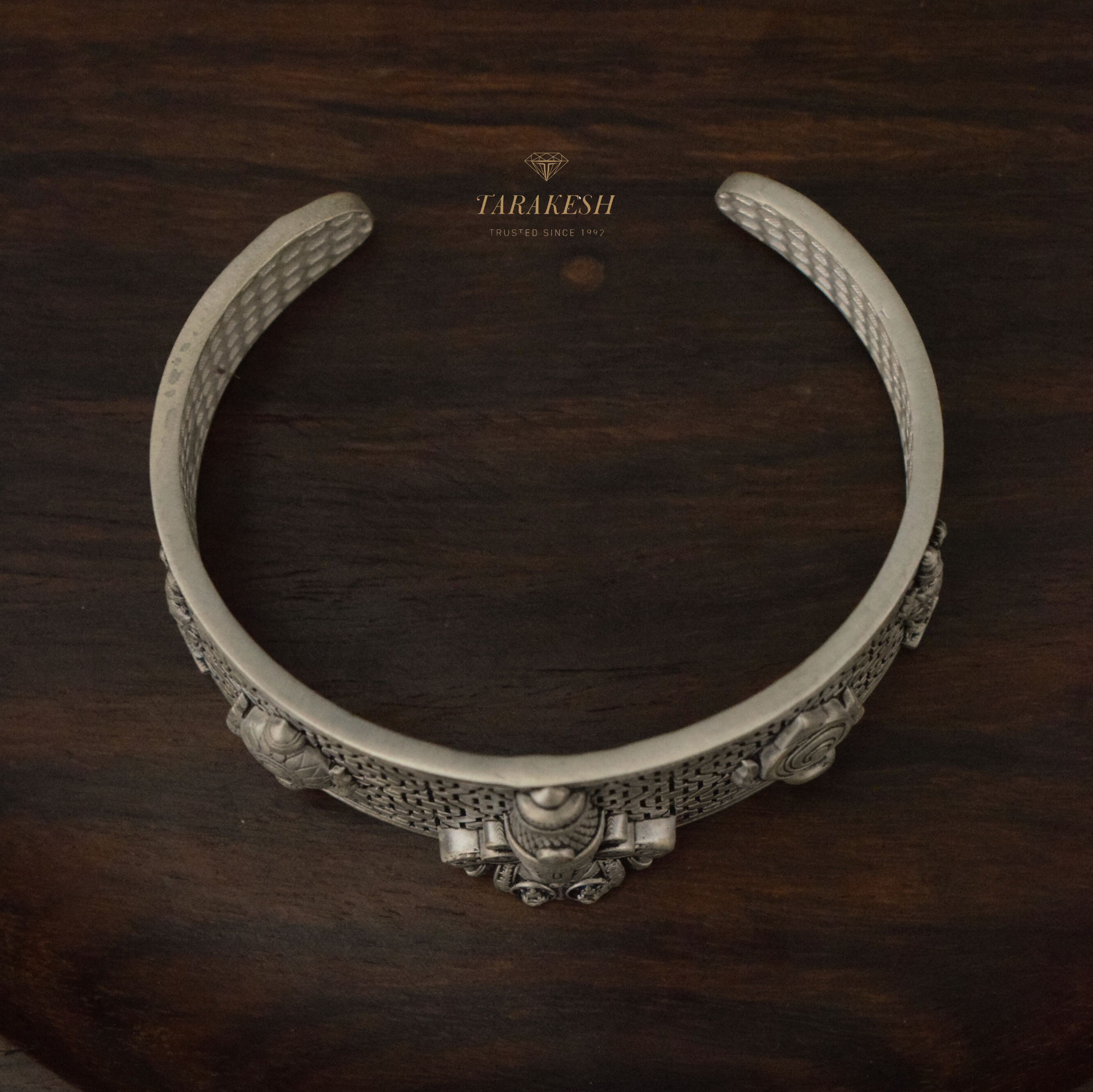 Tirumala Pure Silver Bracelet: Govinda Edition
