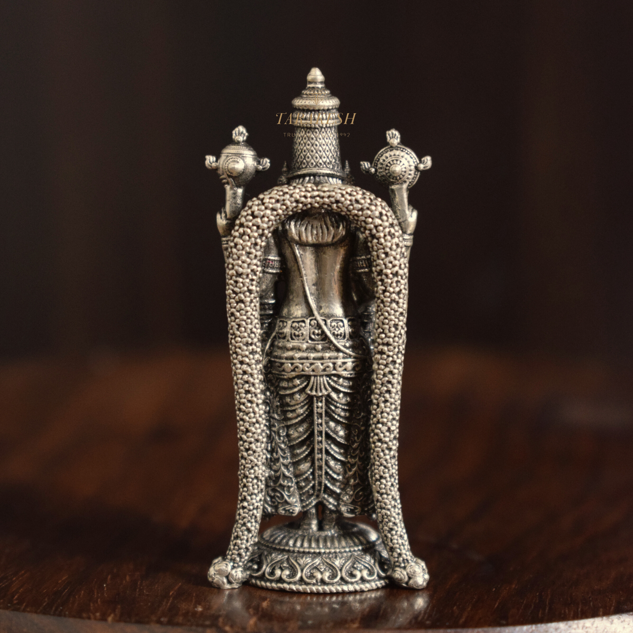 Tirupati Pure Silver Idol: Danda Balaji Edition