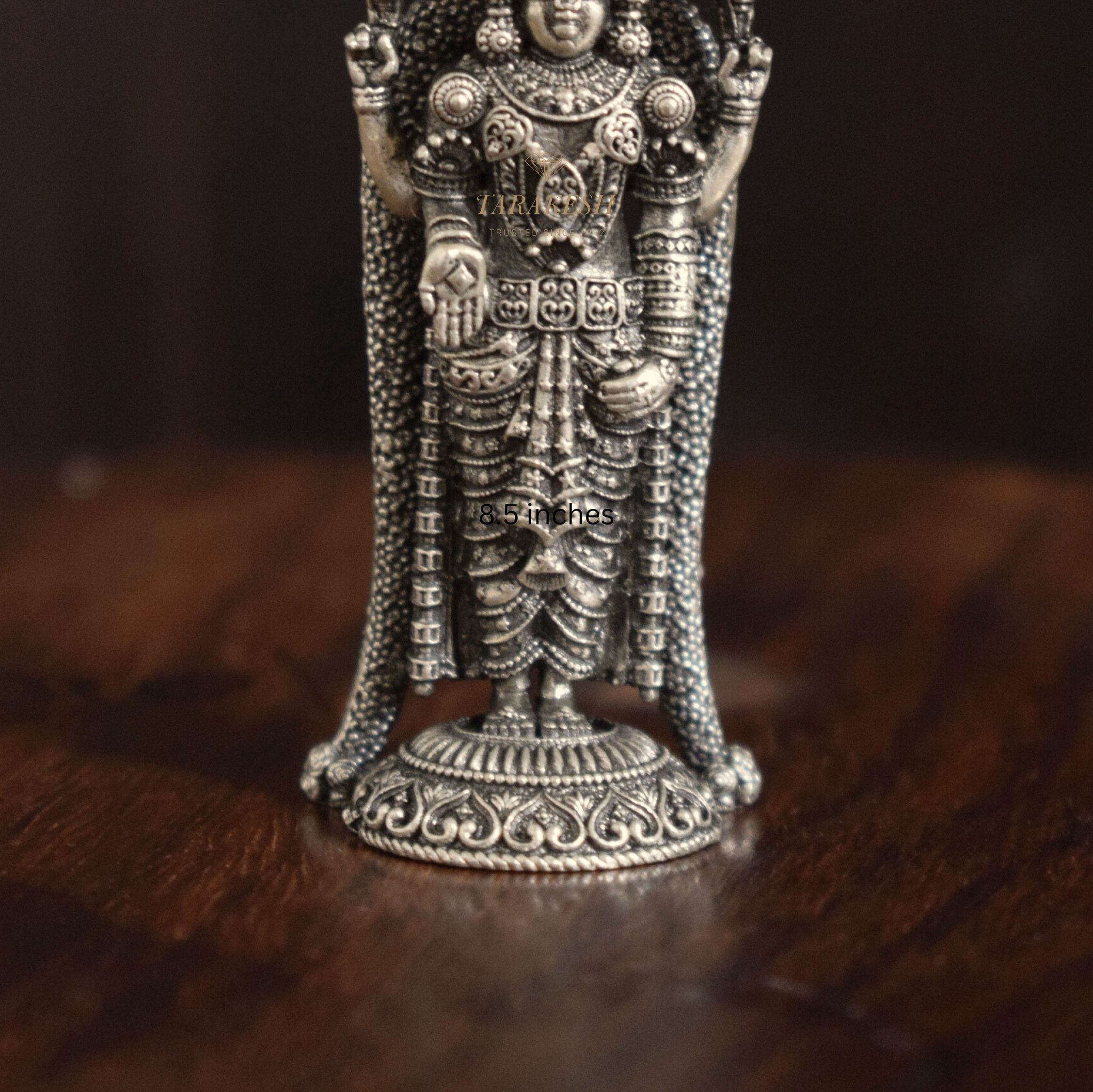 Tirupati Pure Silver Idol: Danda Balaji Edition