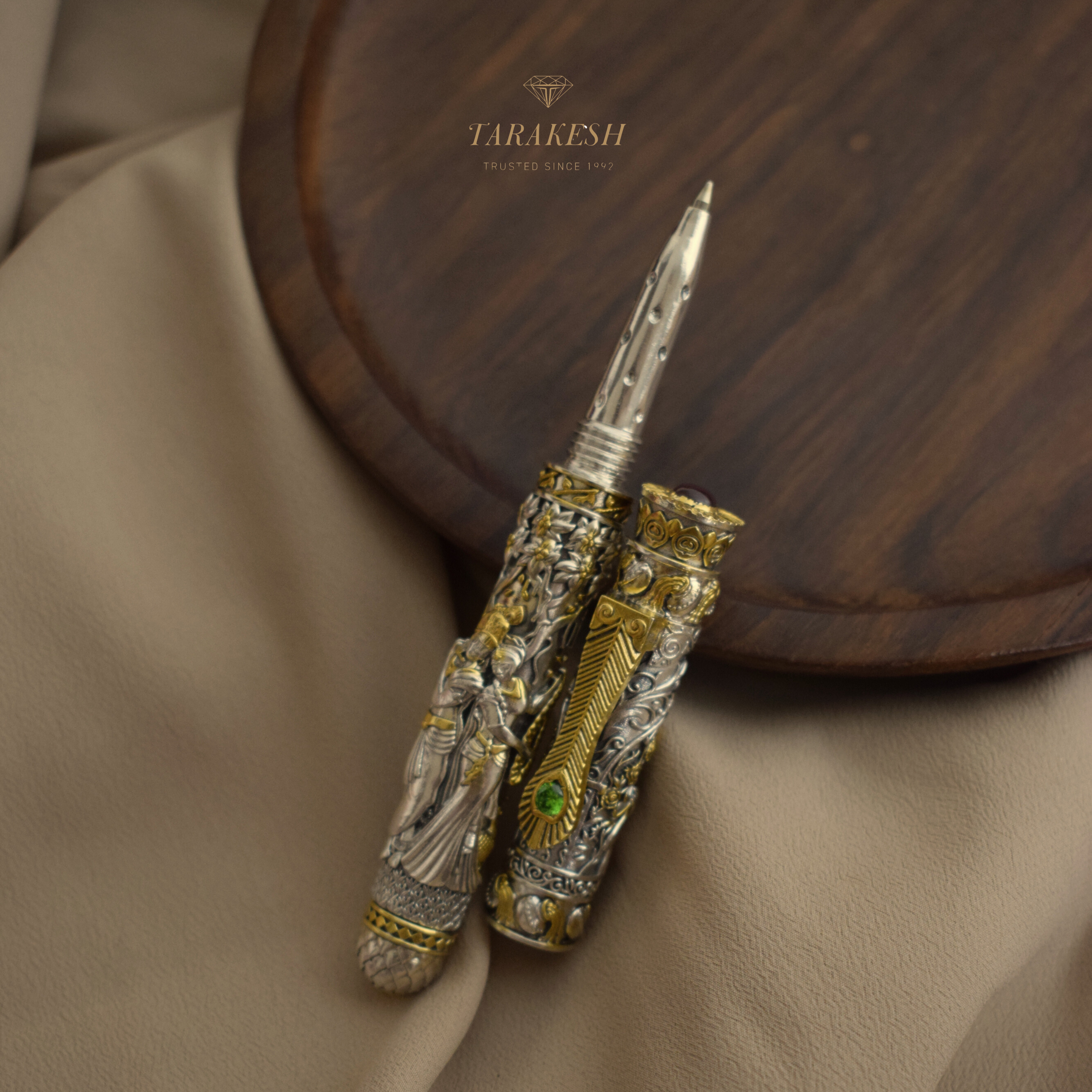 Krishna Pure Silver Pen