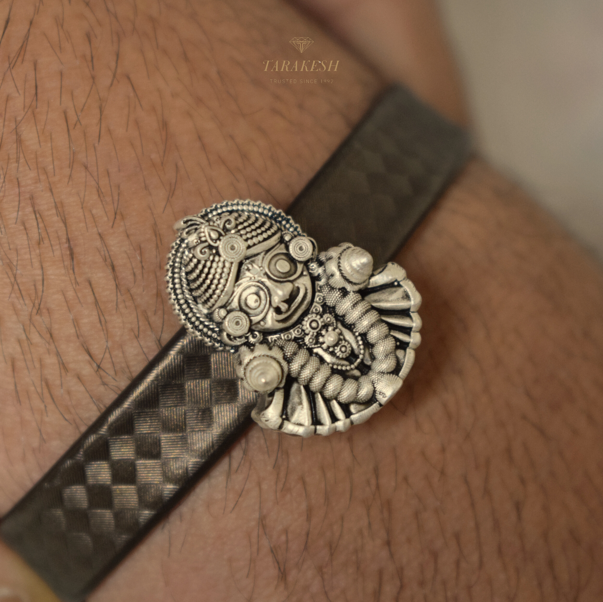 Jagannath Pure Silver Bracelet : Hari Edition