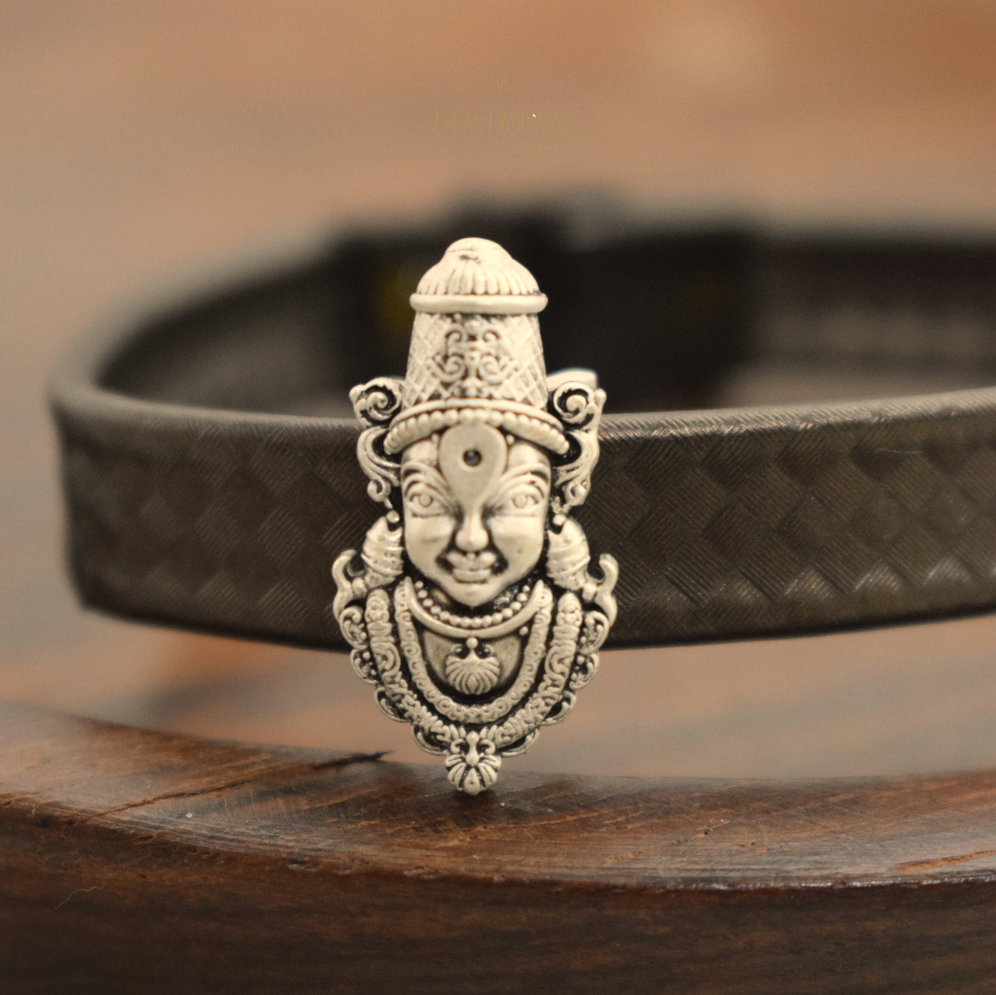 Tirupati Pure Silver Bracelet : Srinivasa Edition