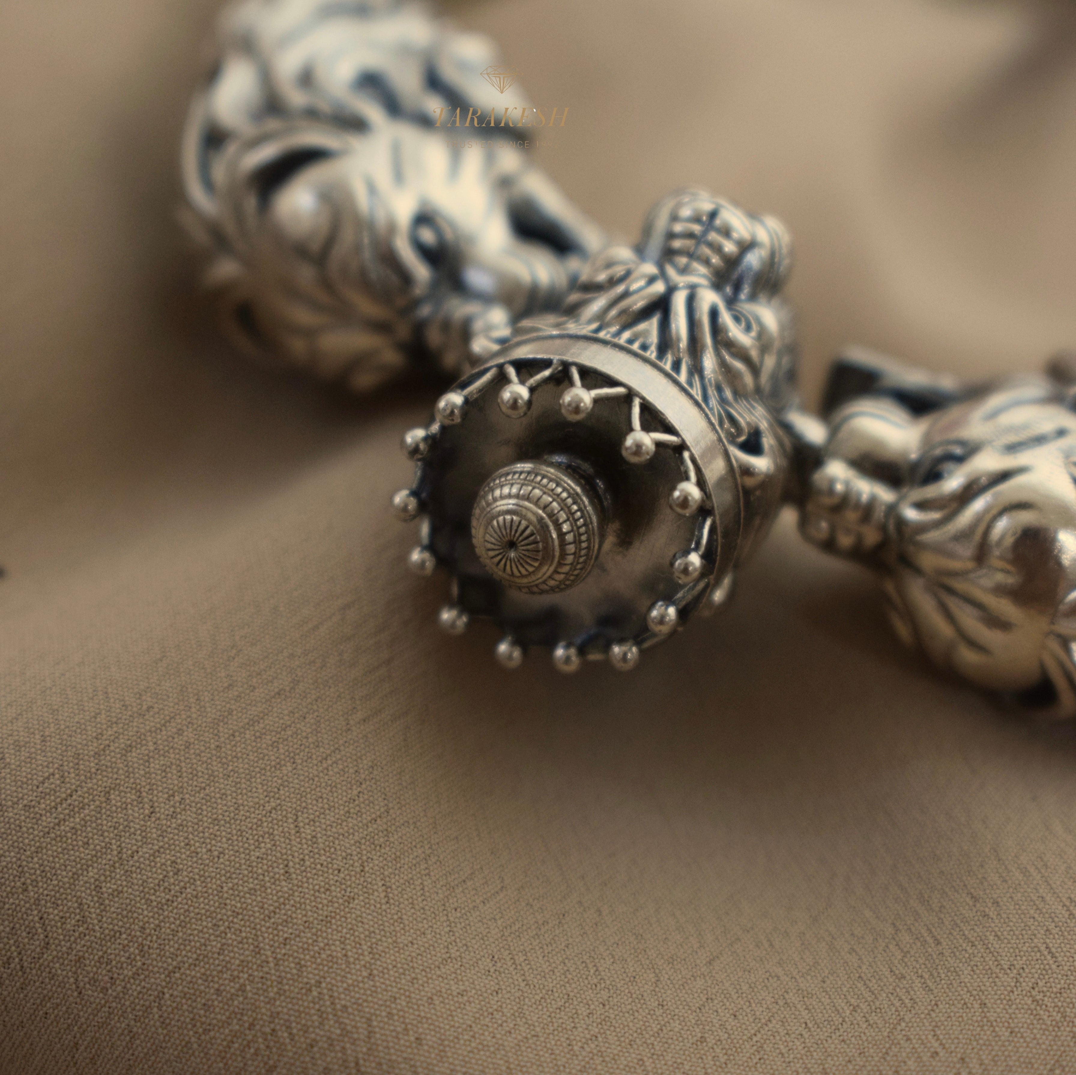 Lion Bracelet Pure Silver: Warrior Edition