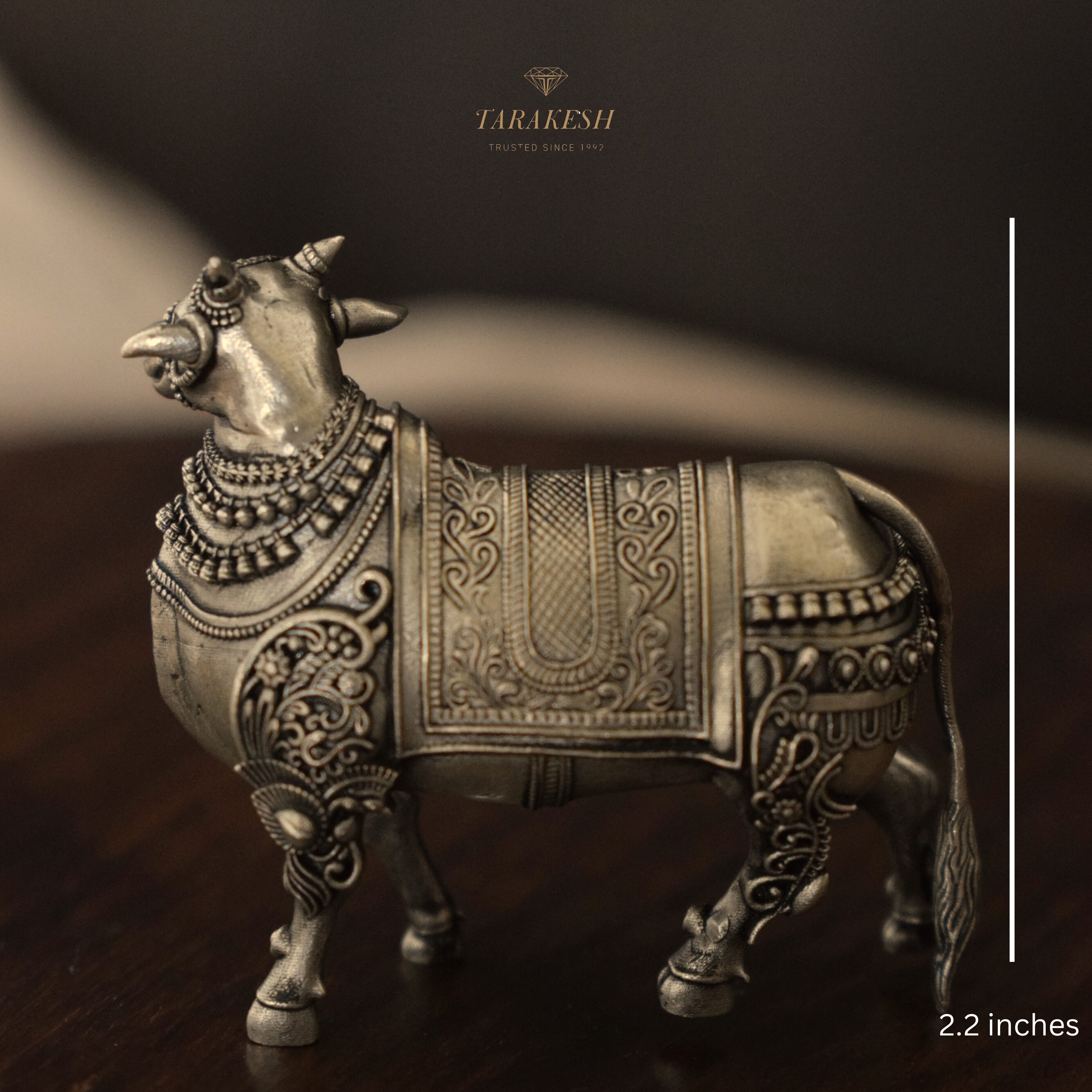 Cow Pure Silver Idol: Kamdhenu Edition