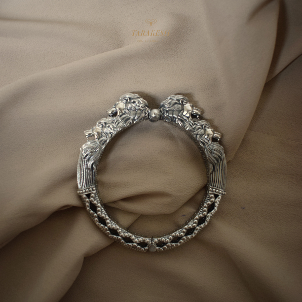 Lion Bracelet Pure Silver: Maharana Edition