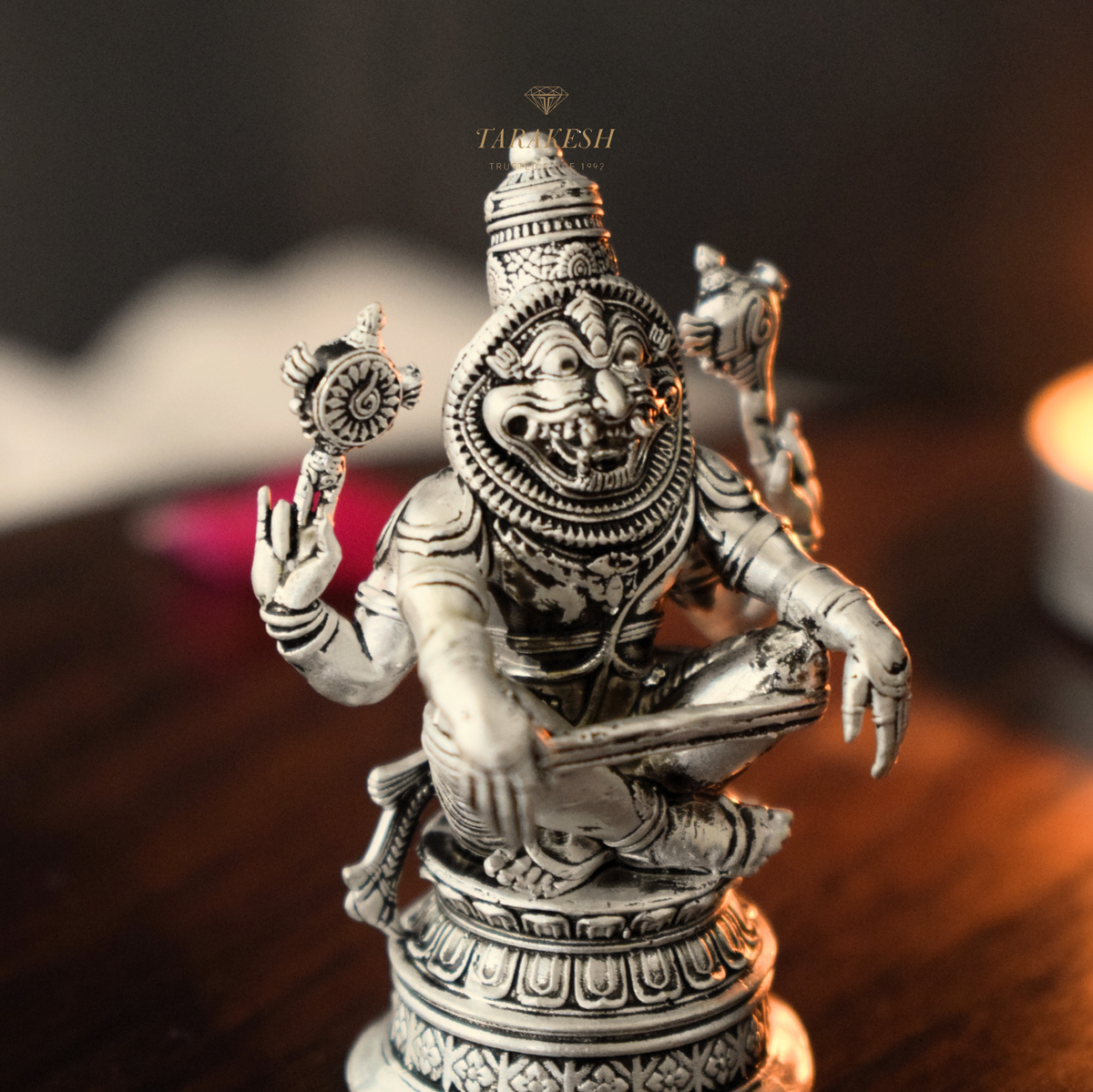 Narasimha Pure Silver Idol
