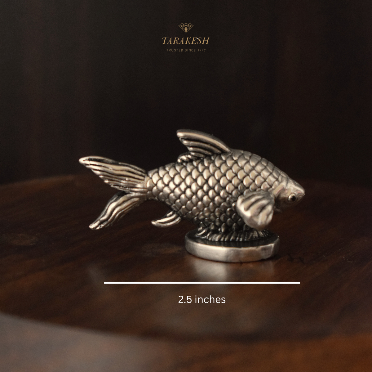 Fish Pure Silver Idol
