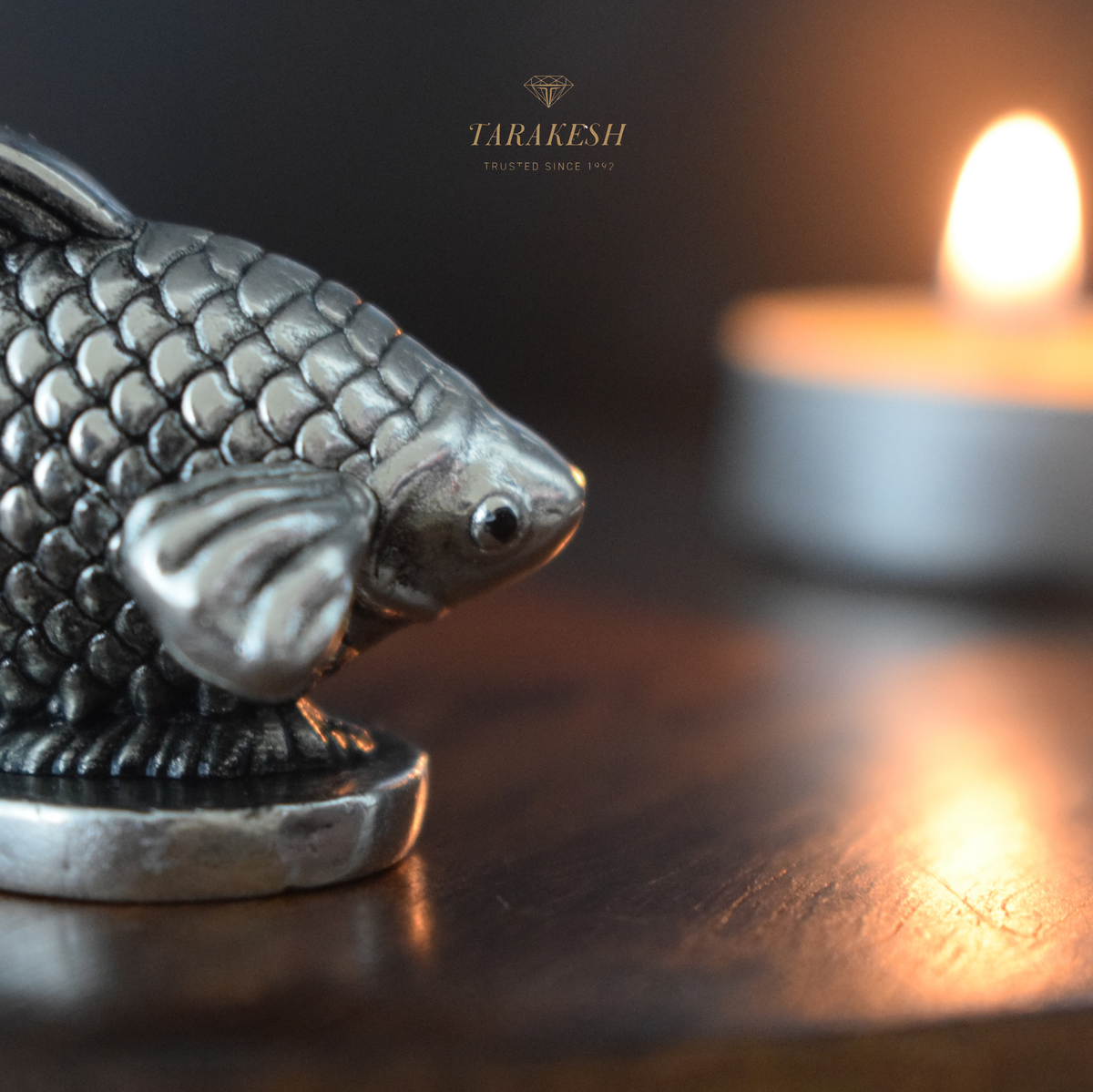 Fish Pure Silver Idol