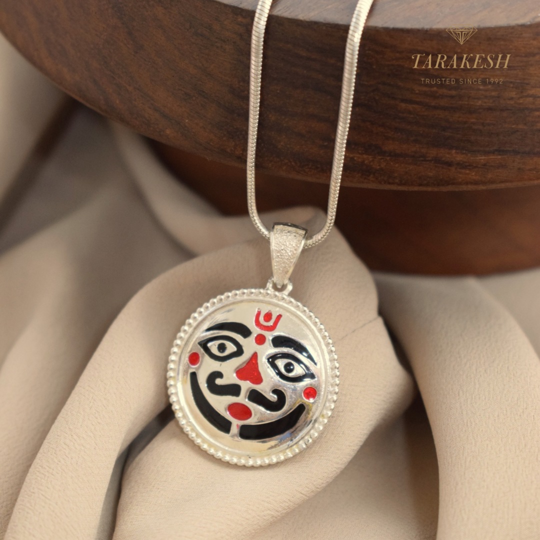 Salasar Balaji Pure Silver Pendant