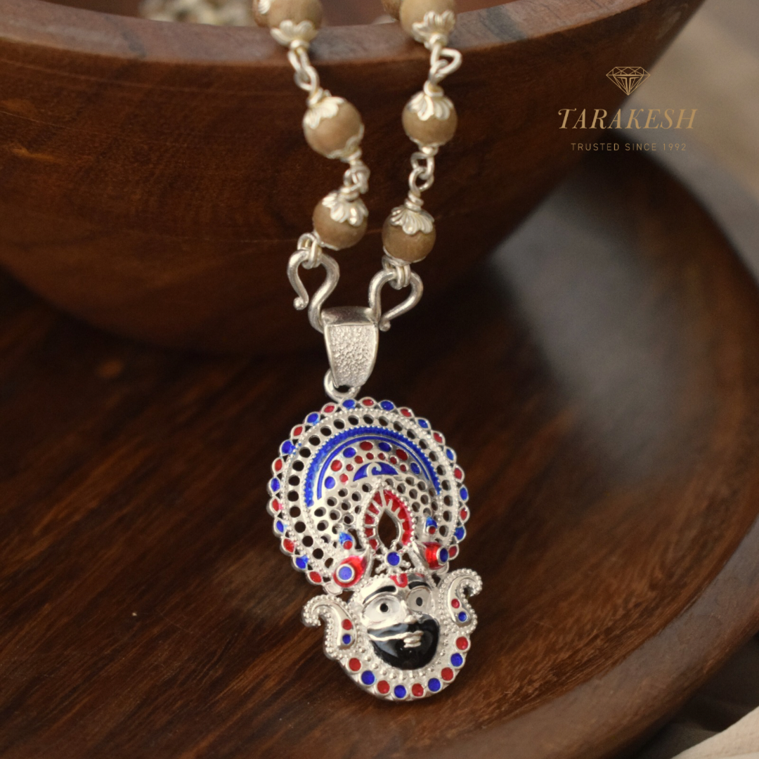 Pure Silver Khatu Shyam Pendant