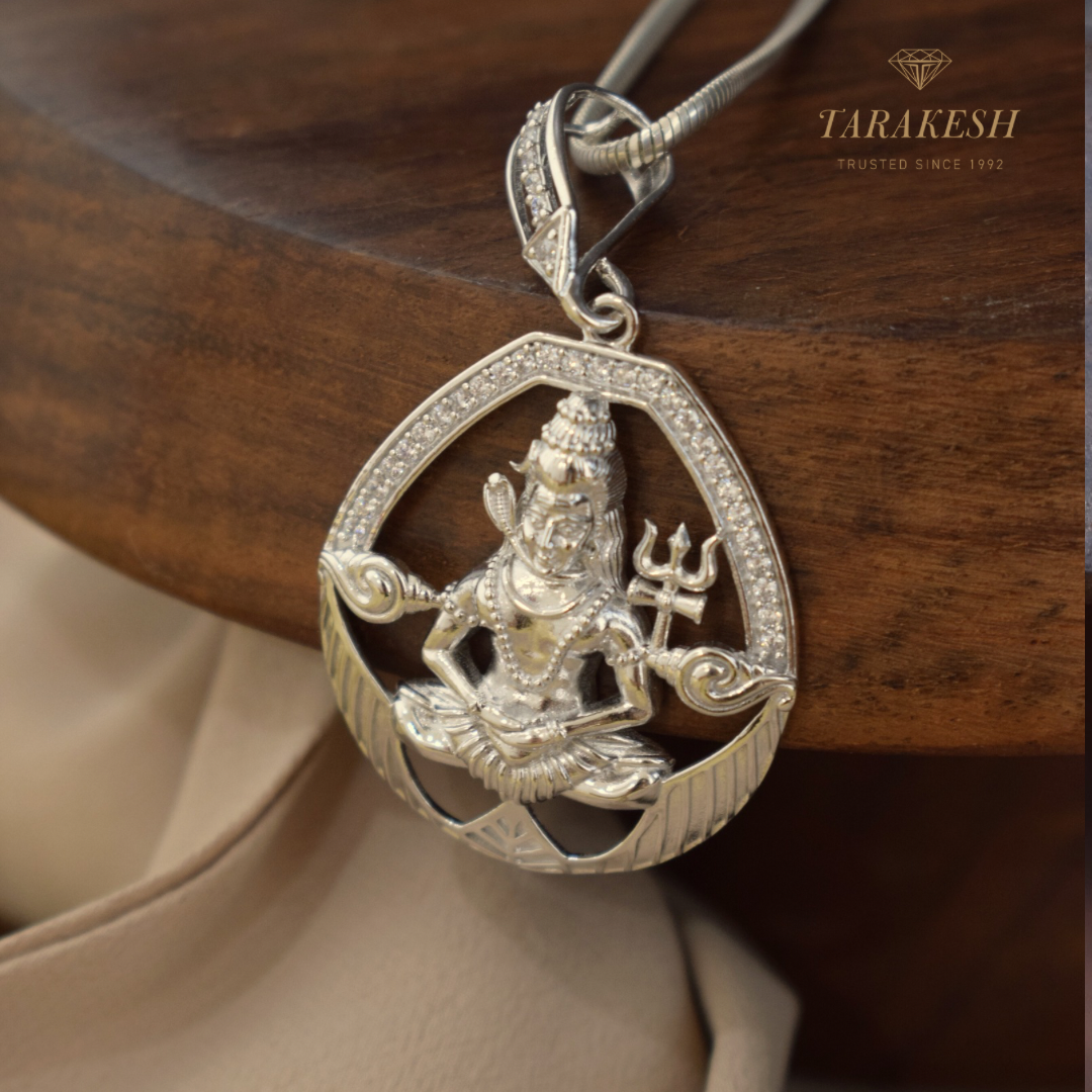 Shiva Pure Silver Pendant: Aghora Edition